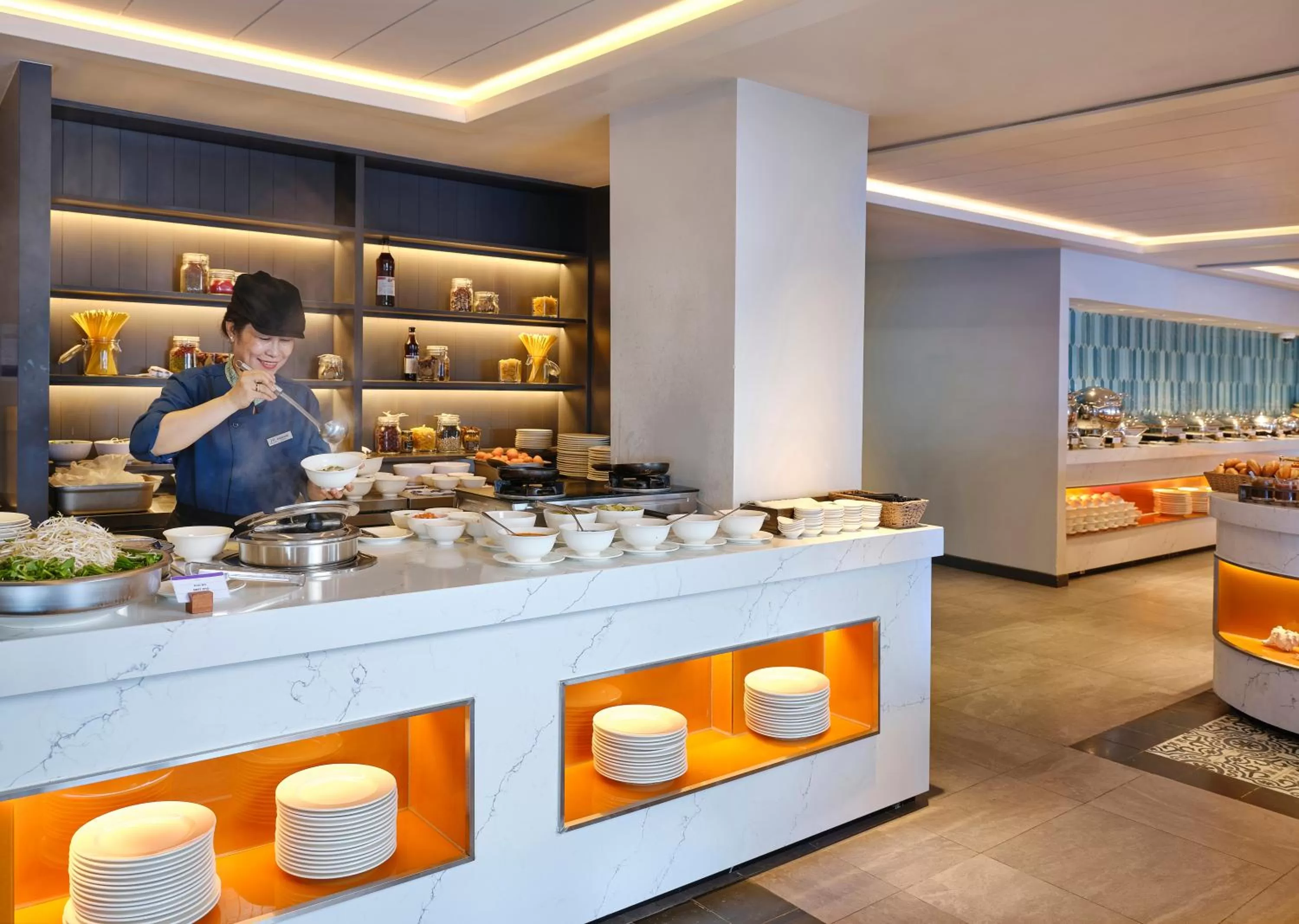 Buffet breakfast in Mercure Vung Tau Resort