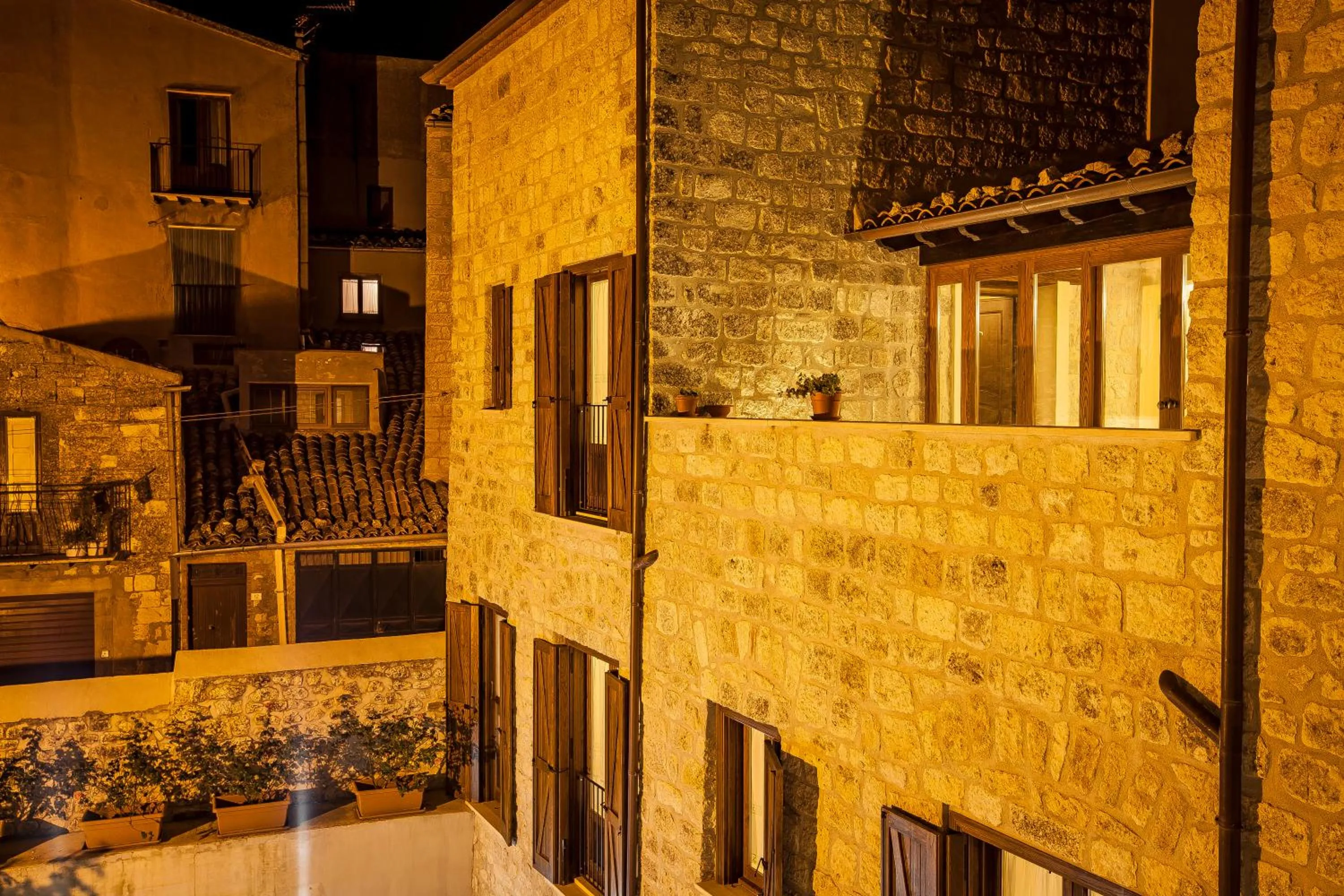 Property building in Hotel Residenza Petra