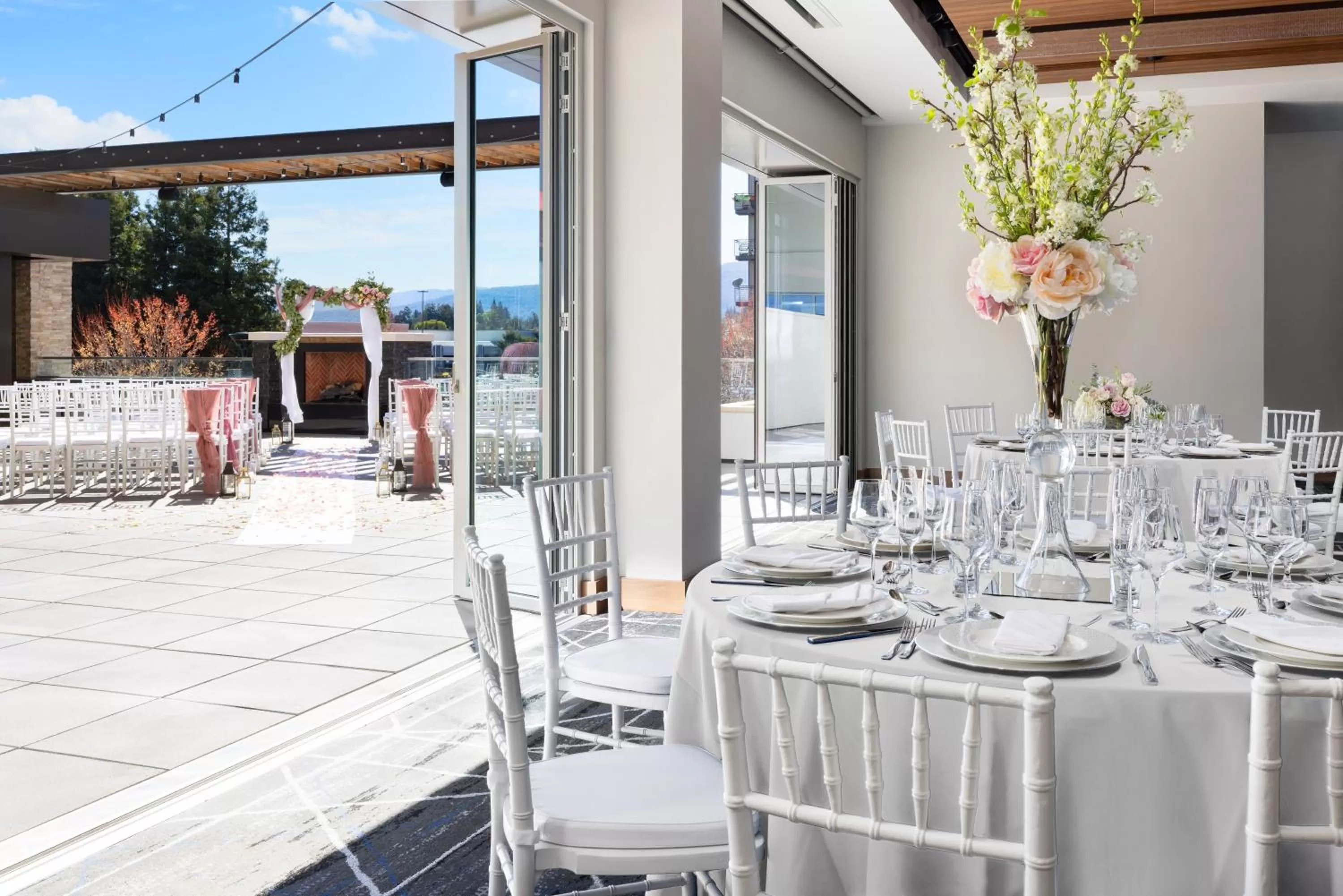 wedding in Hyatt Centric Mountain View