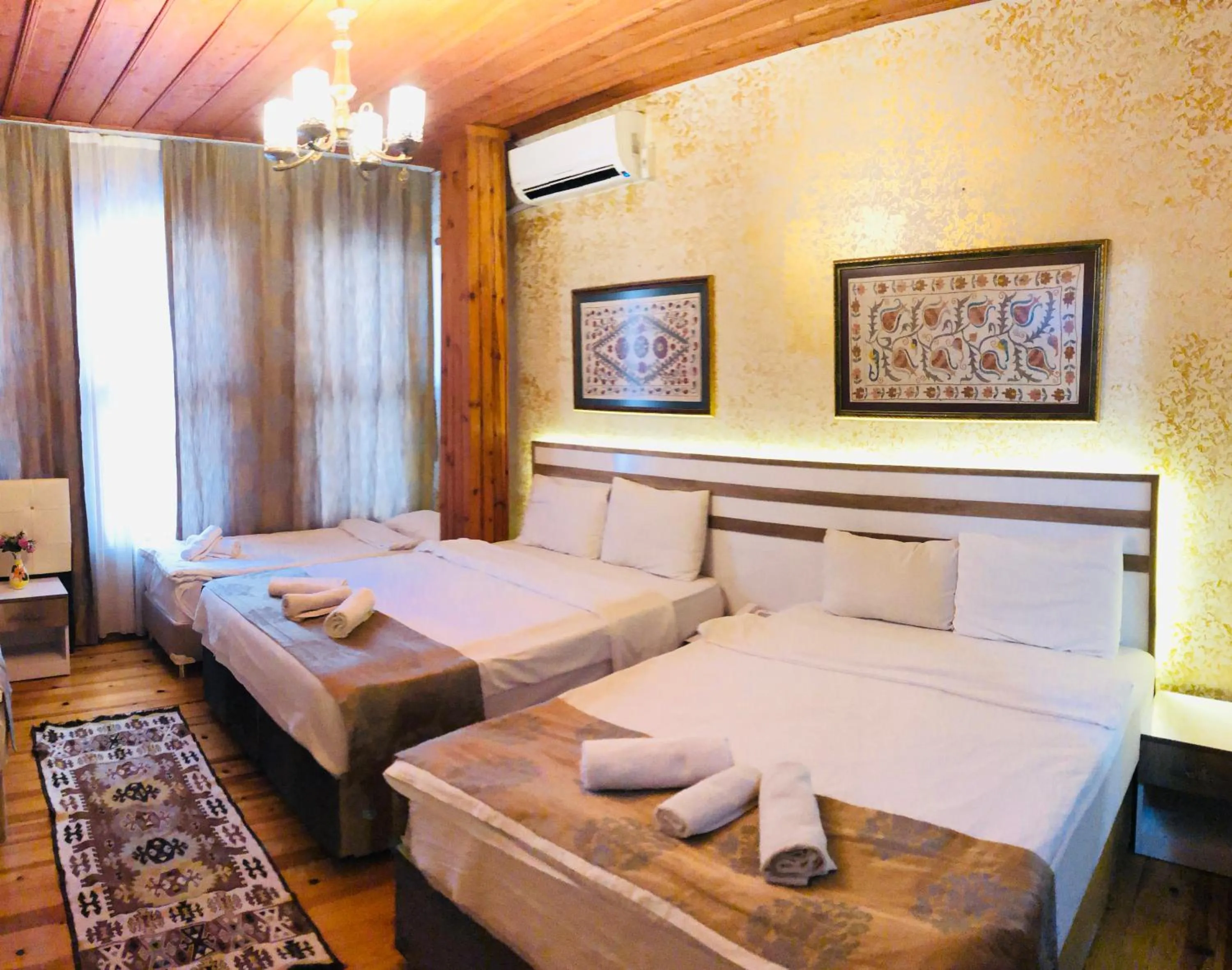 Decorative detail, Bed in Art City Hotel Istanbul