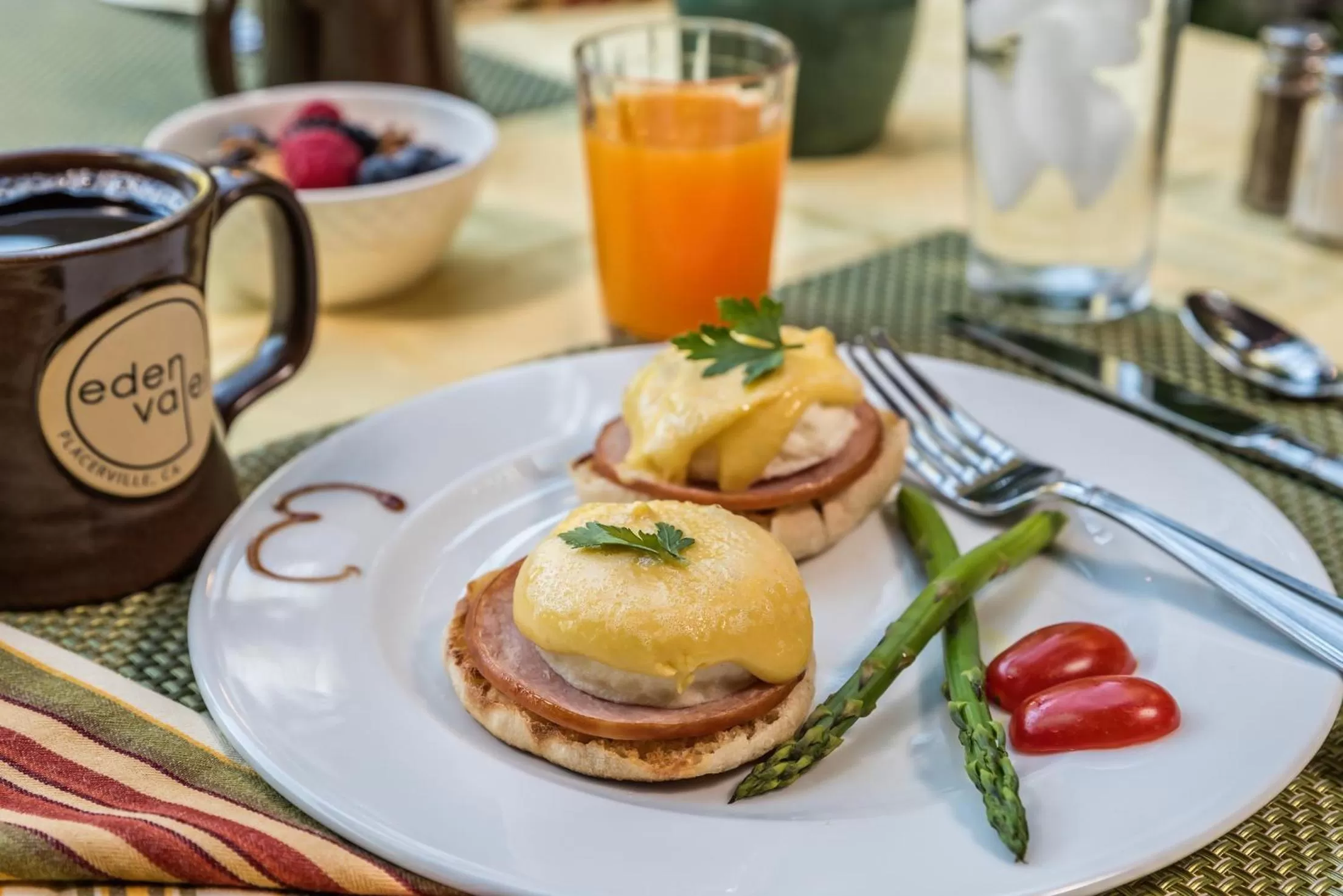 Food and drinks in Eden Vale Inn