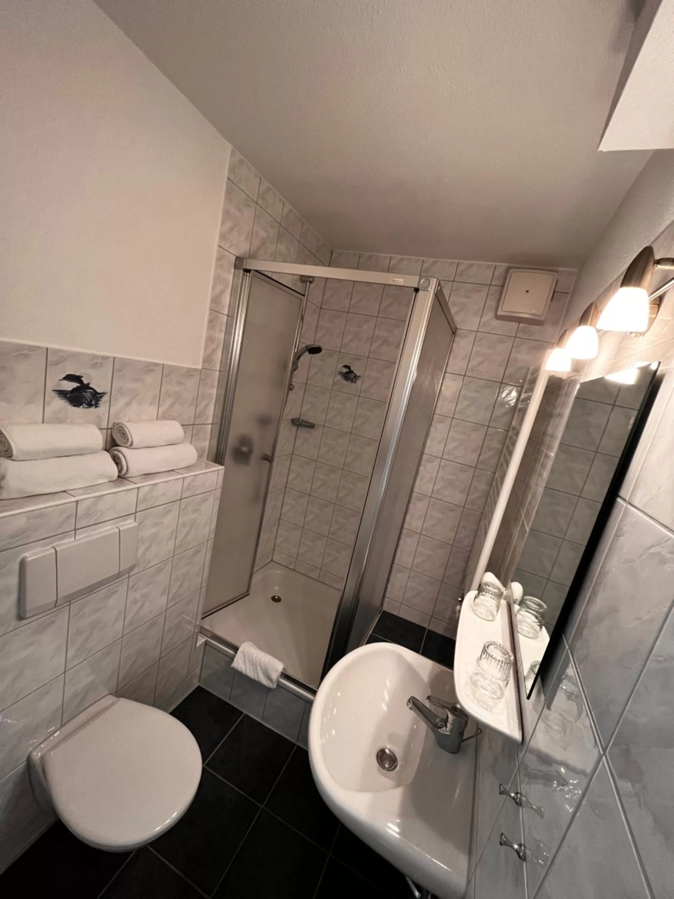 Shower, Bathroom in Casa Milix - Bed & Breakfast