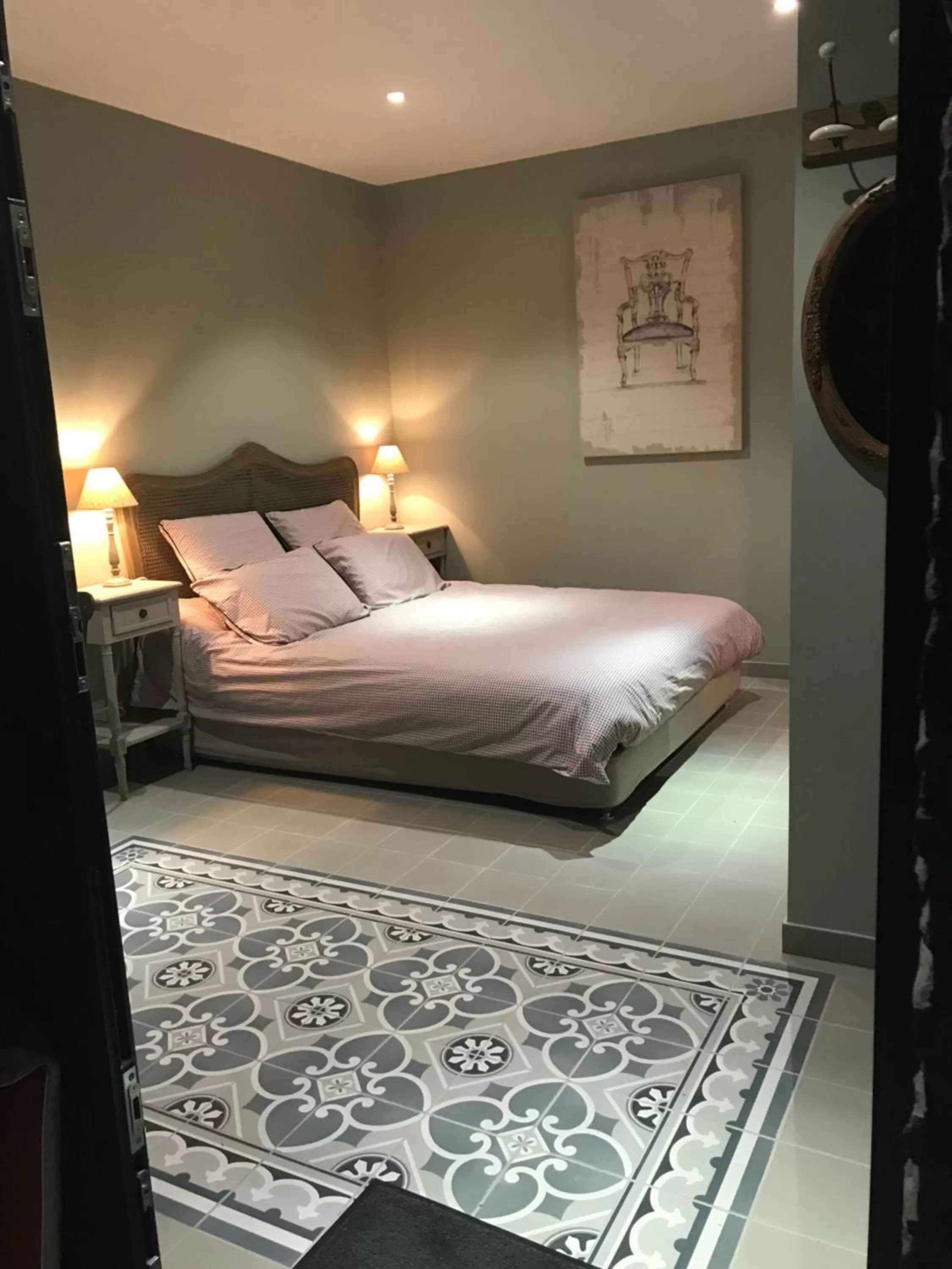 Bed in Céline et Olivier