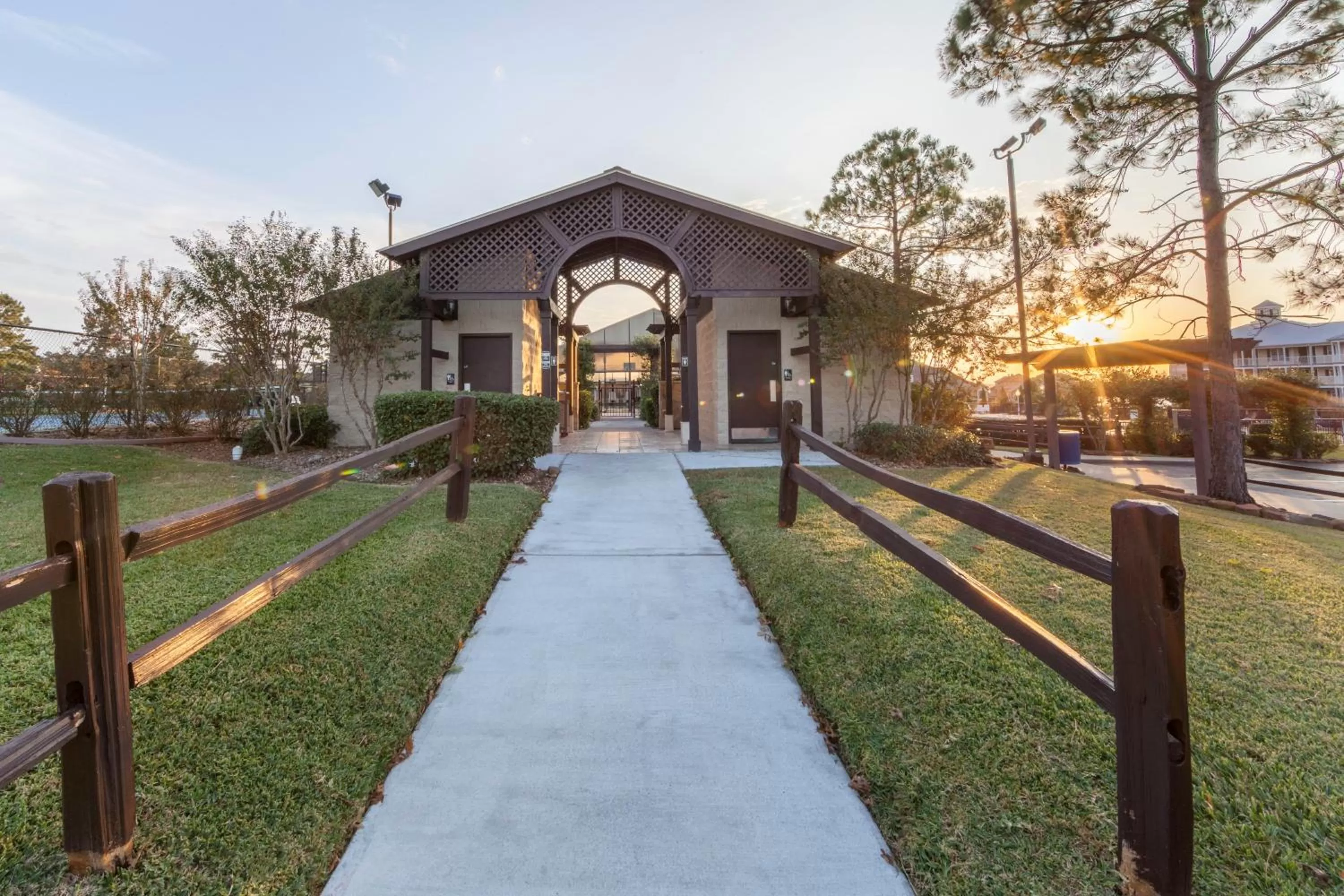 Property building in Holiday Inn Club Vacations Piney Shores Resort at Lake Conroe
