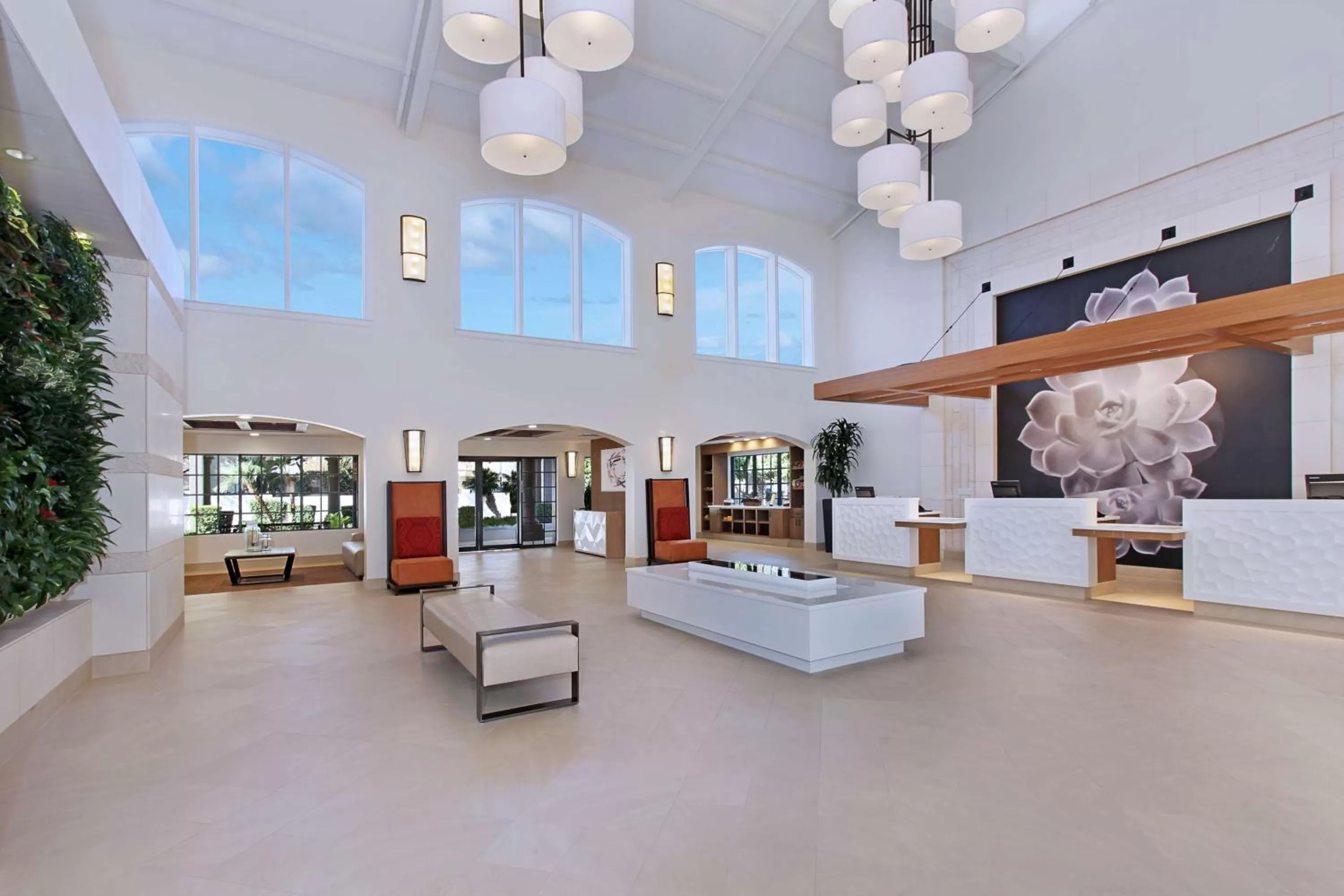 Lobby or reception in Embassy Suites by Hilton Palm Desert