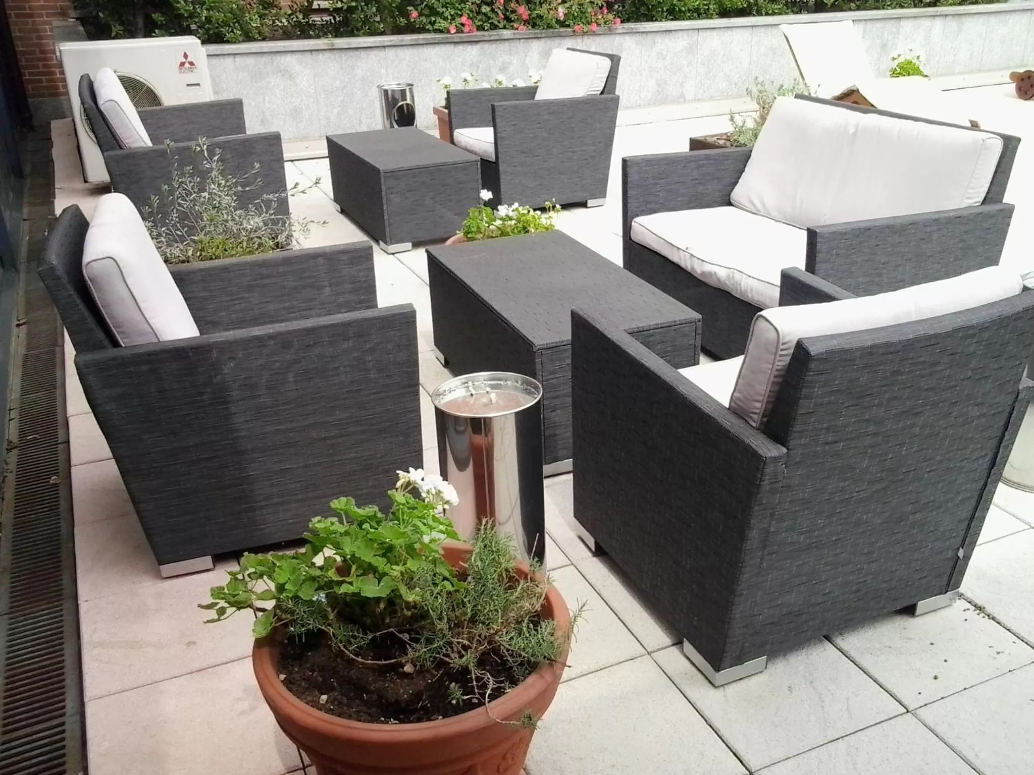 Balcony/Terrace in Pacific Hotel Fortino