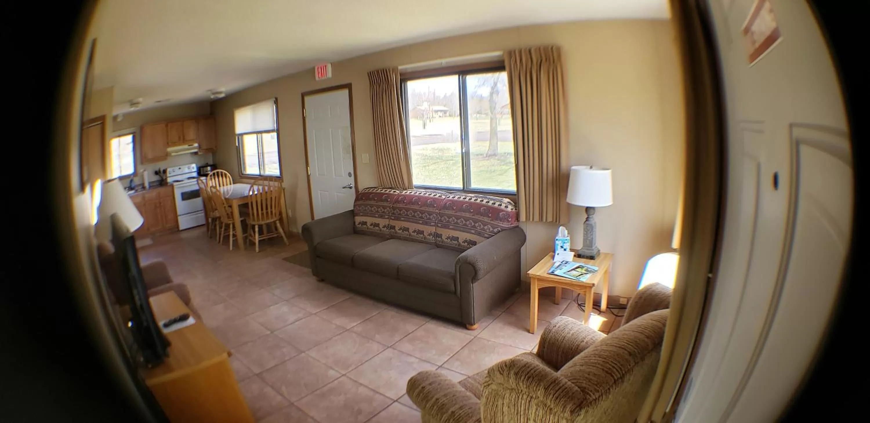 Bed in Lewis & Clark Resort