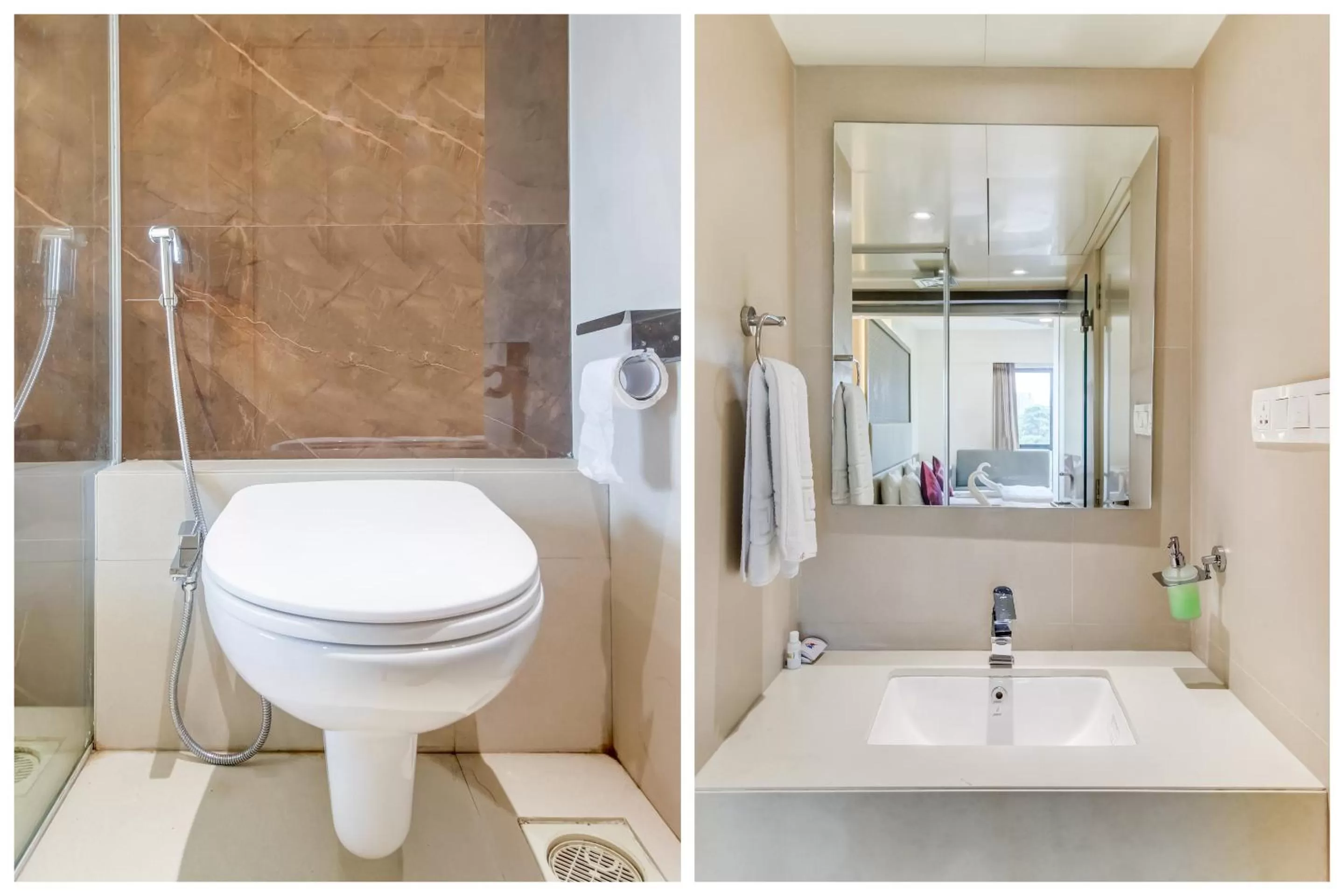 Toilet, Bathroom in Grand Mookambika