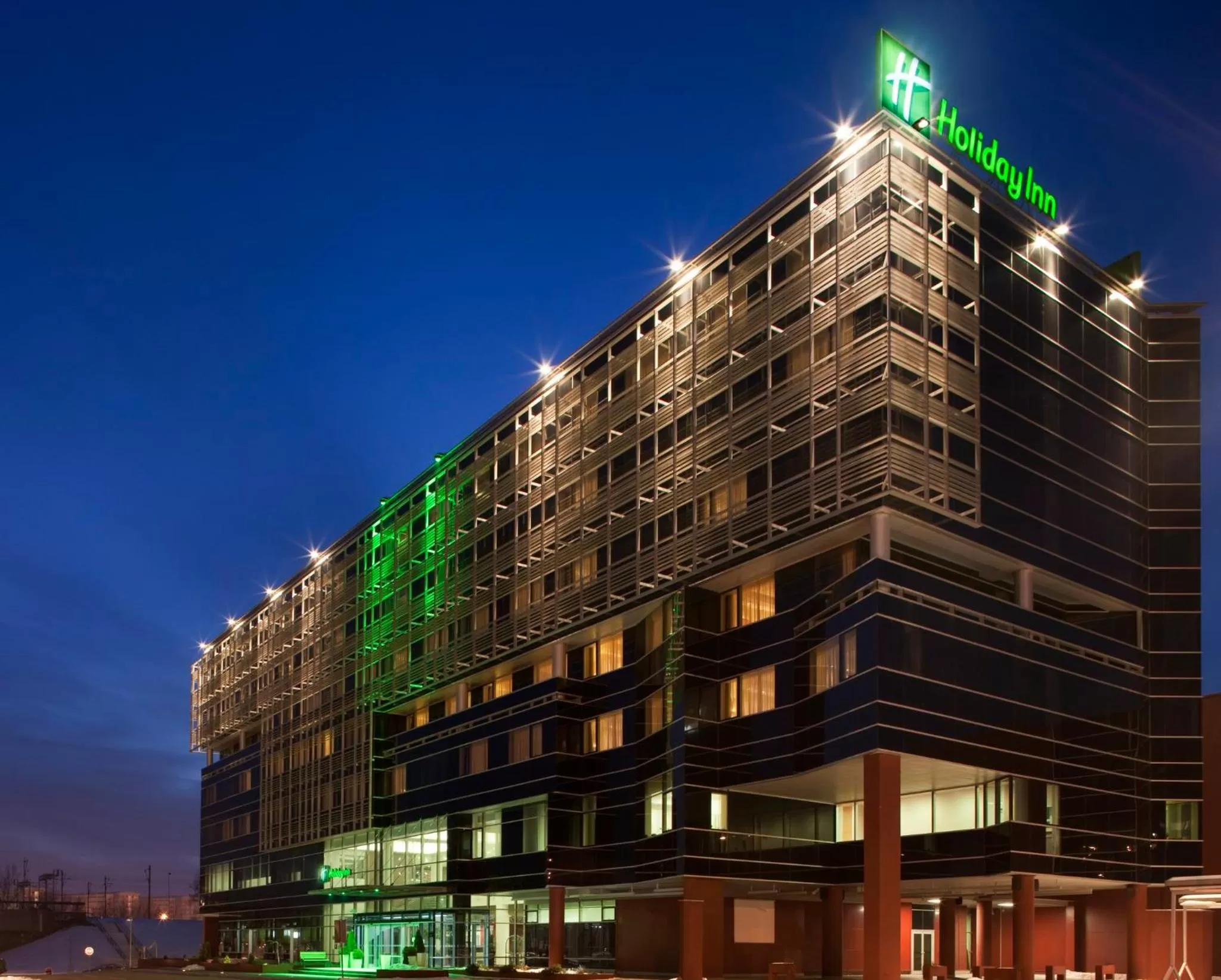 Property building in Holiday Inn Belgrade, an IHG Hotel