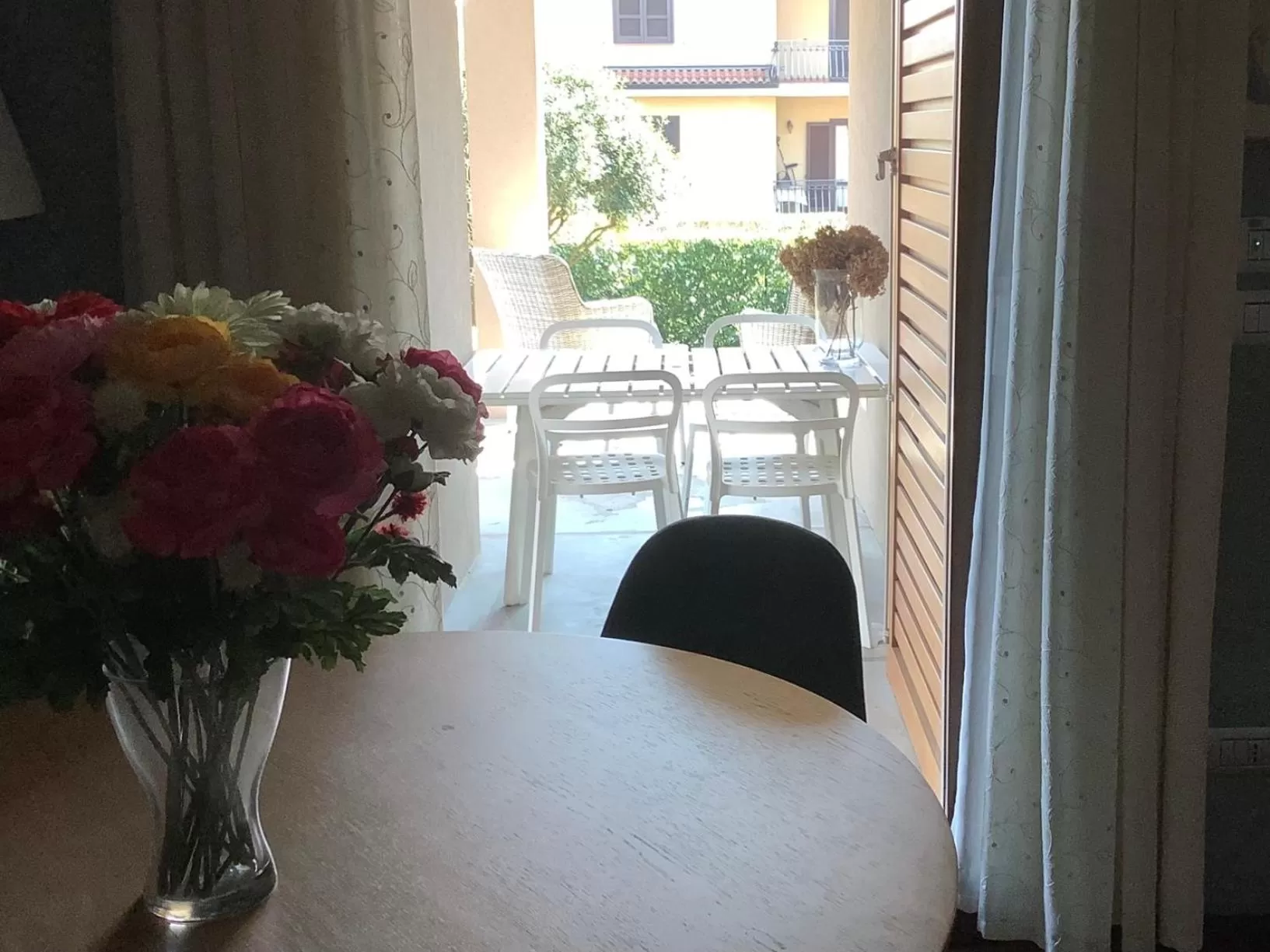 Patio in B&B La Casa di Angela