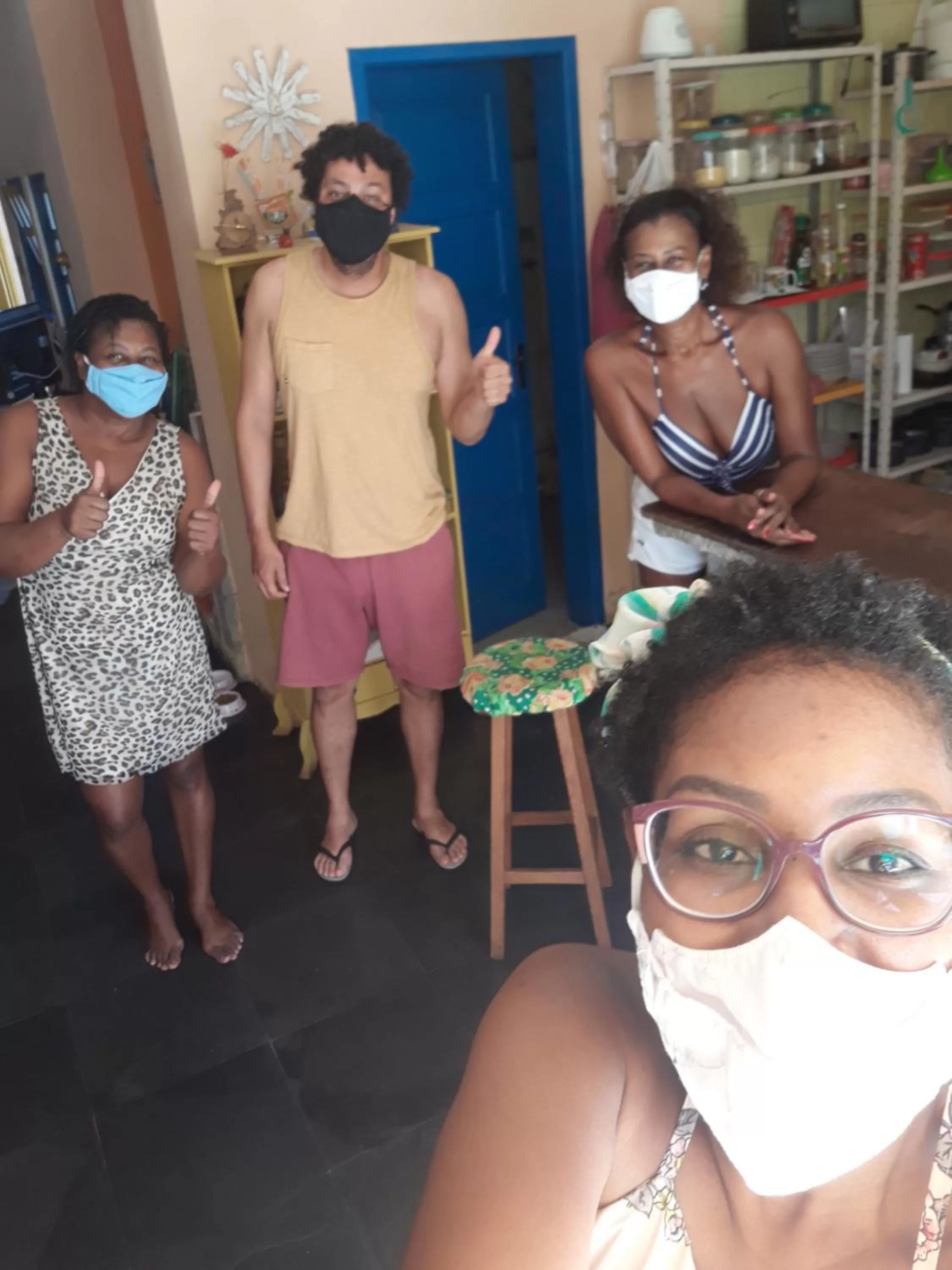 Guests in Perto Do Aeroporto De Salvador - Dona Pitanga Hostel