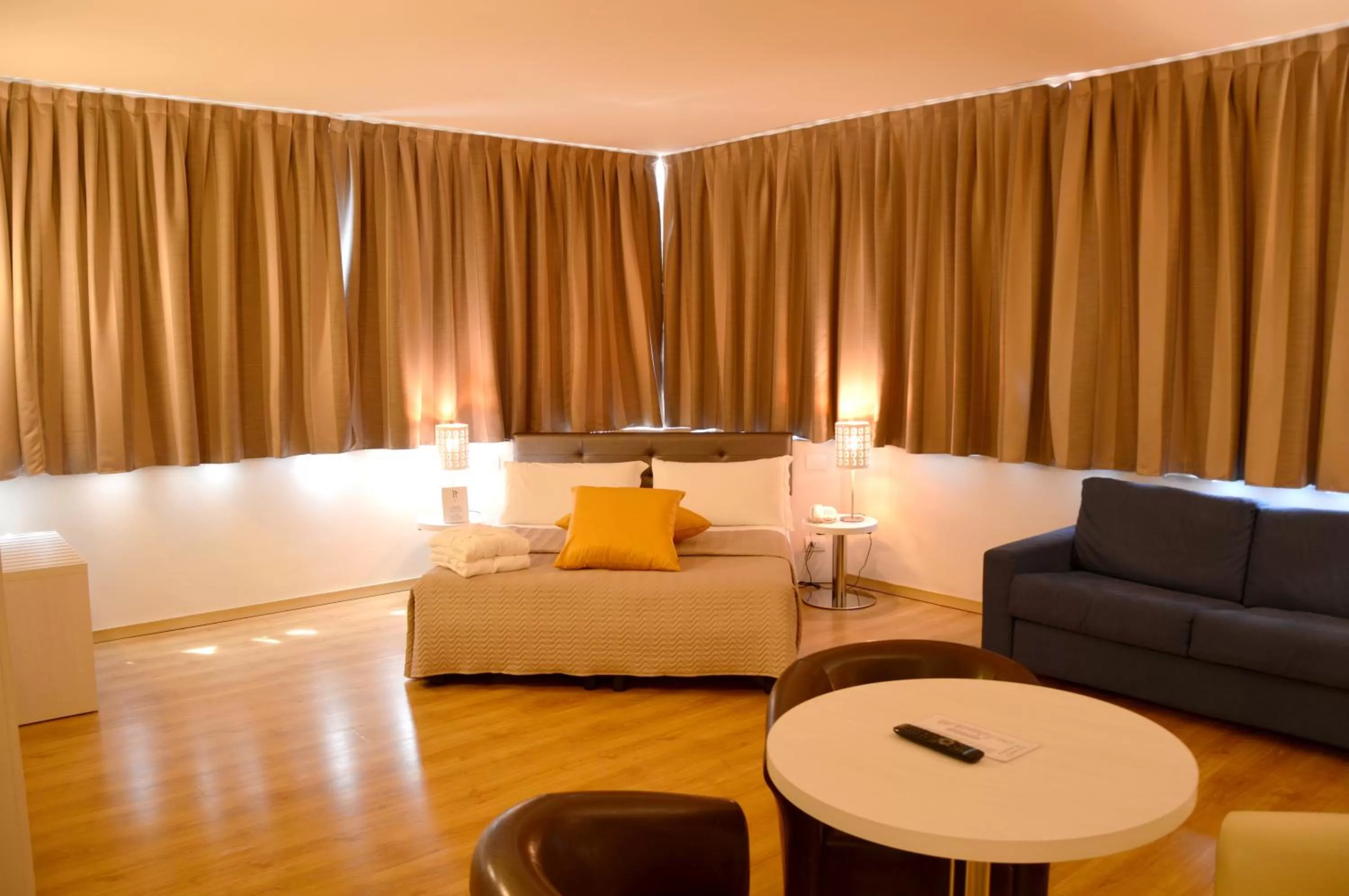 Bed in Hotel President