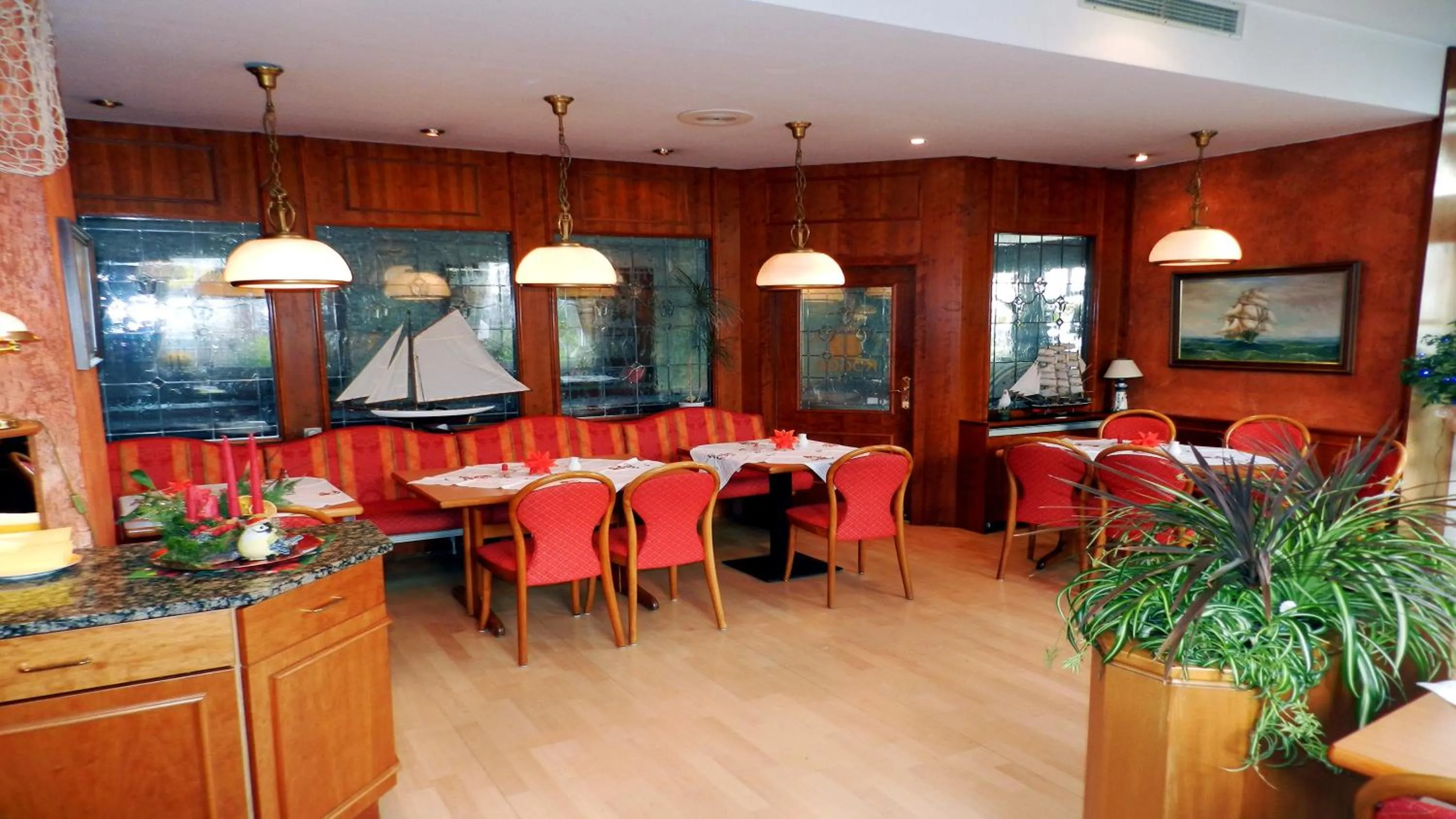 Restaurant/places to eat in Hotel Deutsche Flagge