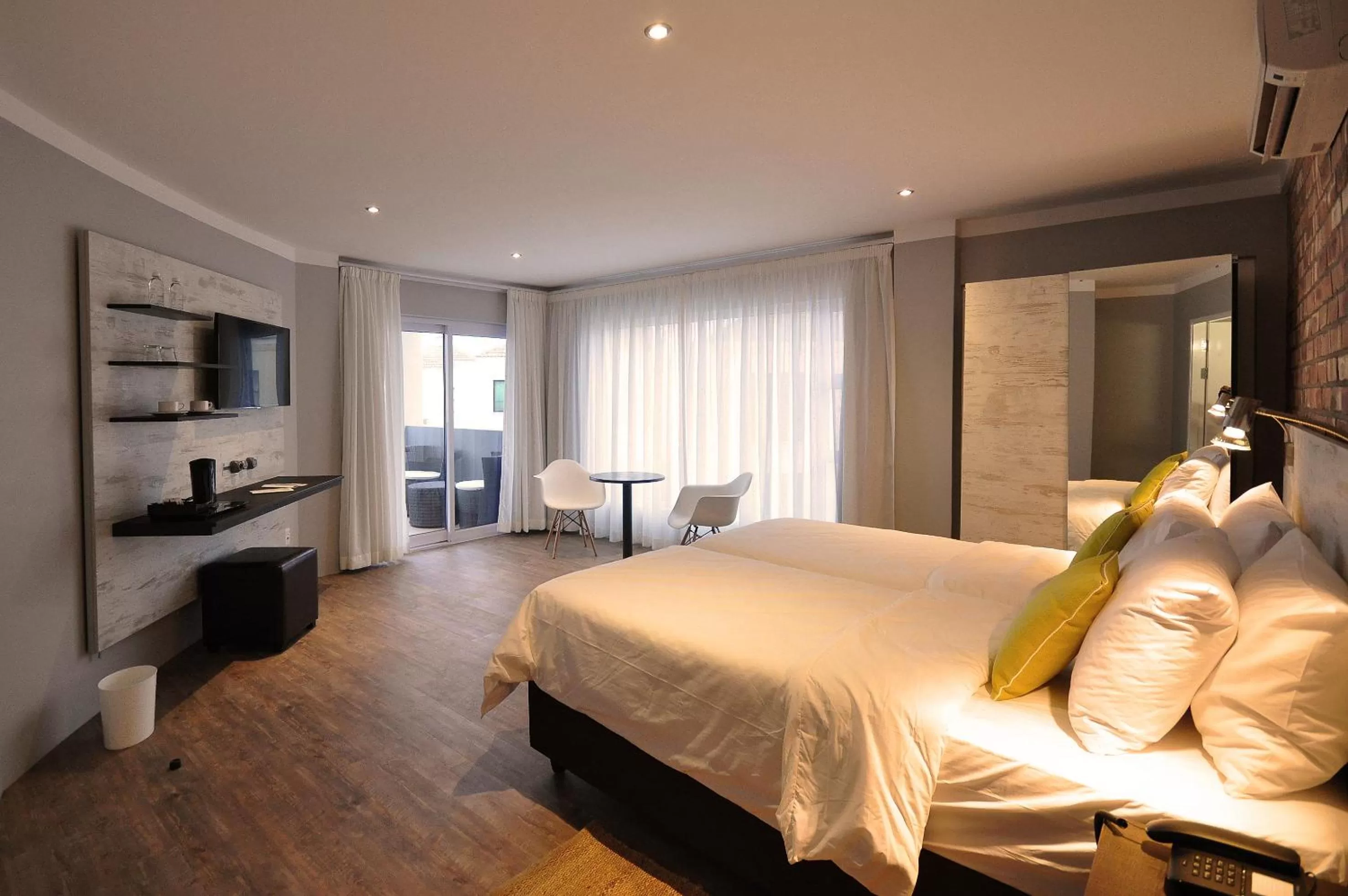 Photo of the whole room, Bed in Swakopmund Plaza Hotel