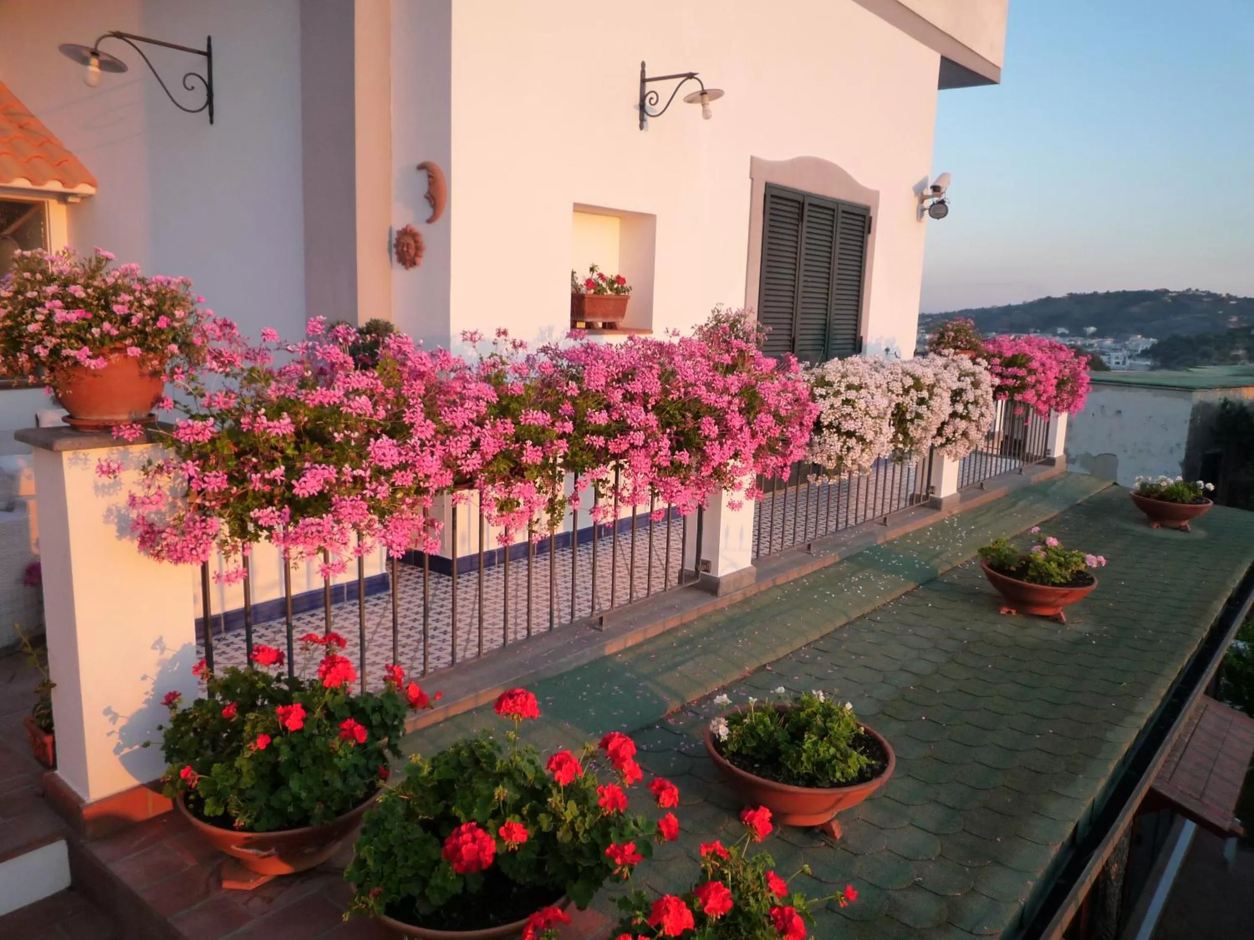 Balcony/Terrace in b&b Dea Fortuna