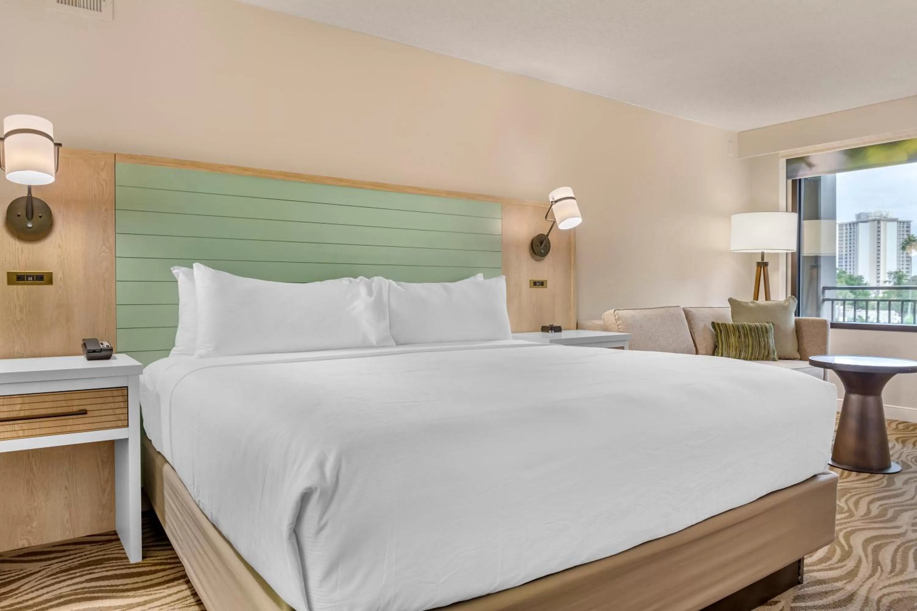 Bedroom, Bed in Wyndham Garden Lake Buena Vista – Disney Springs® Area