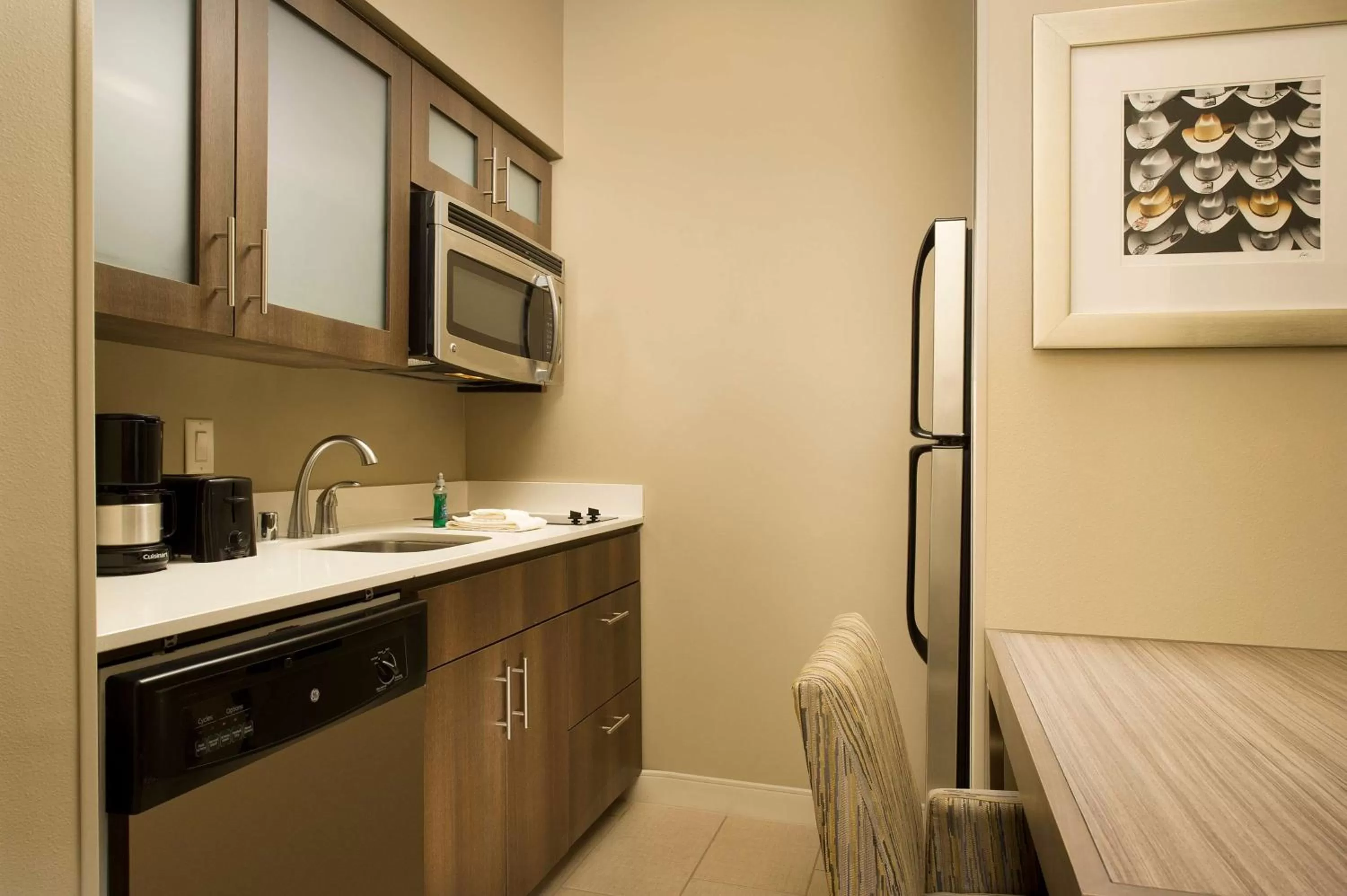 Kitchen or kitchenette in Homewood Suites by Hilton Midland
