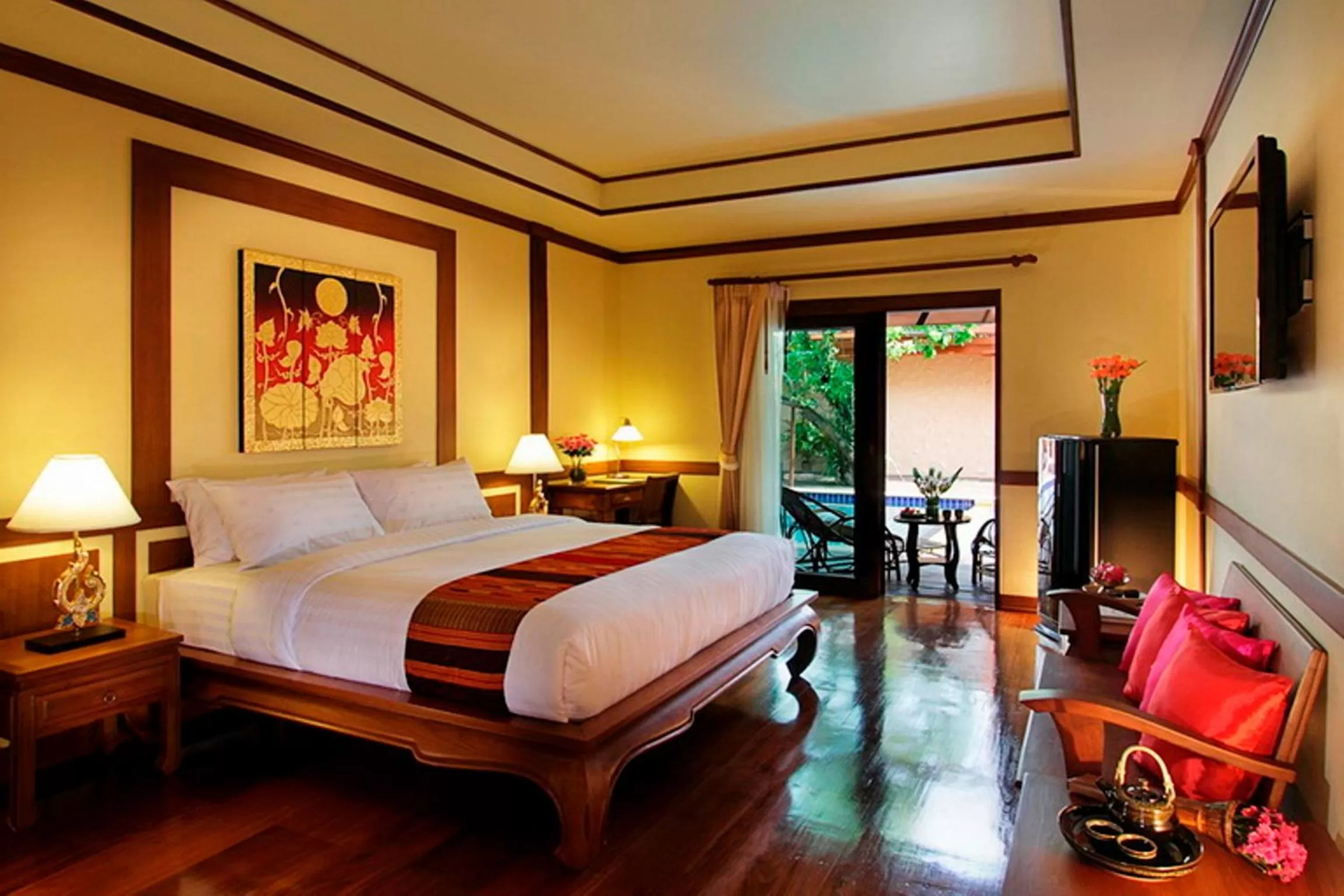 Photo of the whole room, Bed in Baan U Sabai Boutique House-SHA Plus