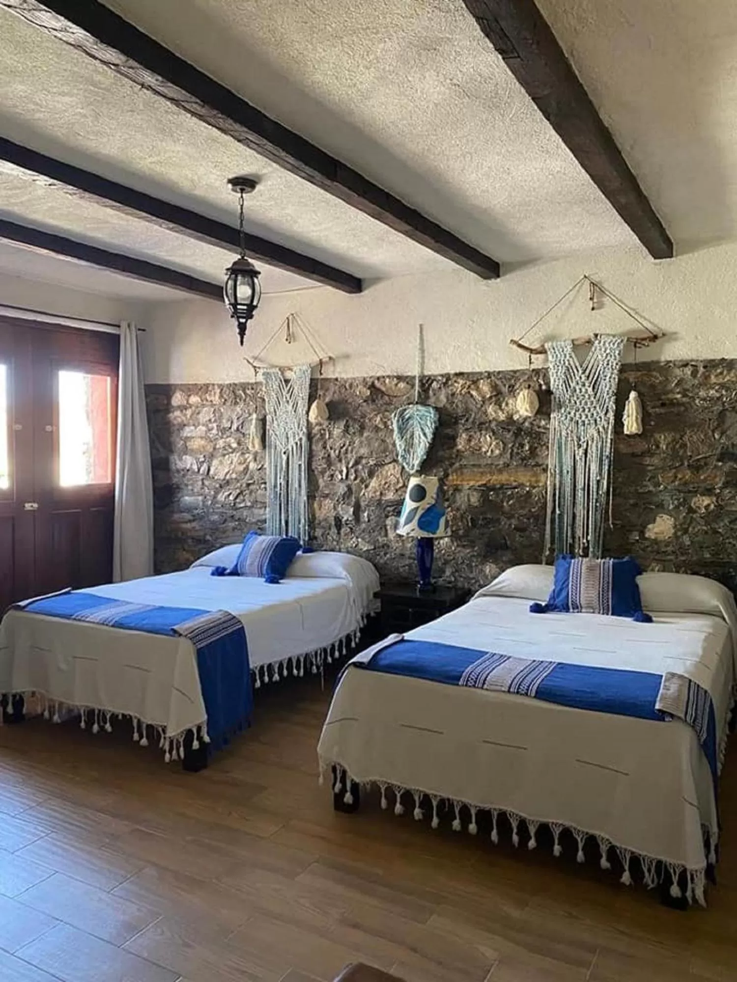 air conditioner, Bed in Grann Posada Xilitla