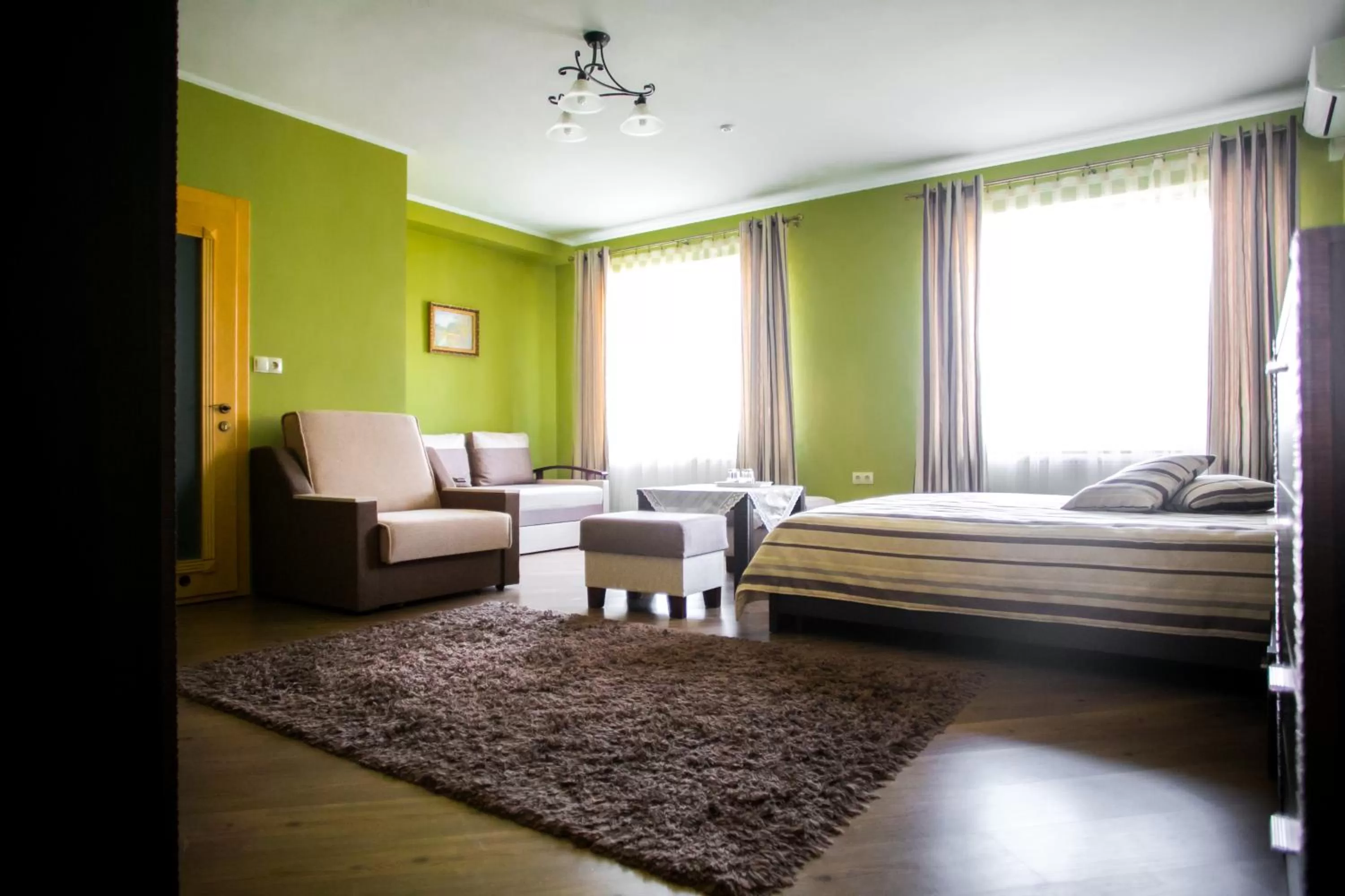 Bed in Tulipan Hotel Aquapark