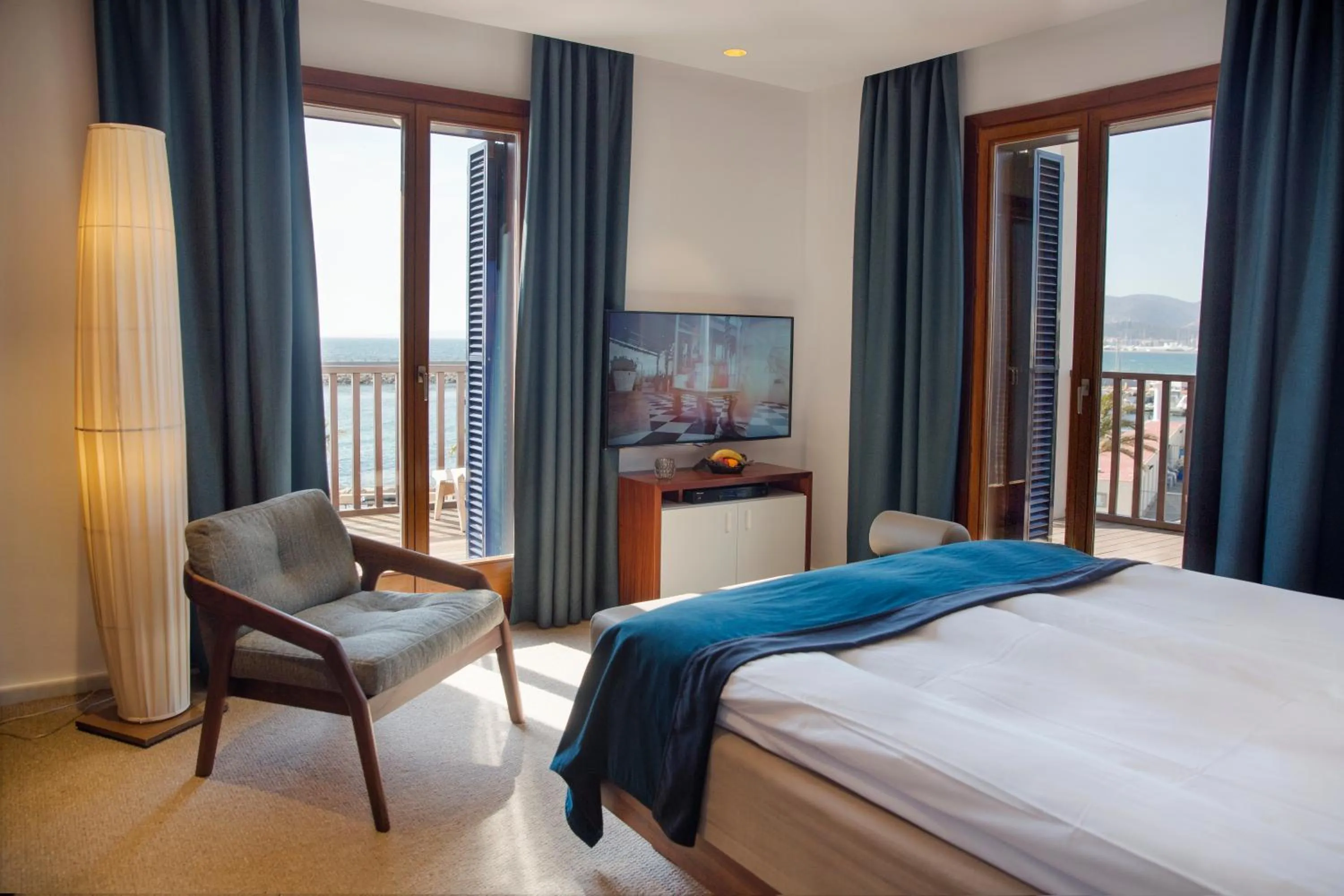 Photo of the whole room, Bed in Portixol Hotel & Restaurant