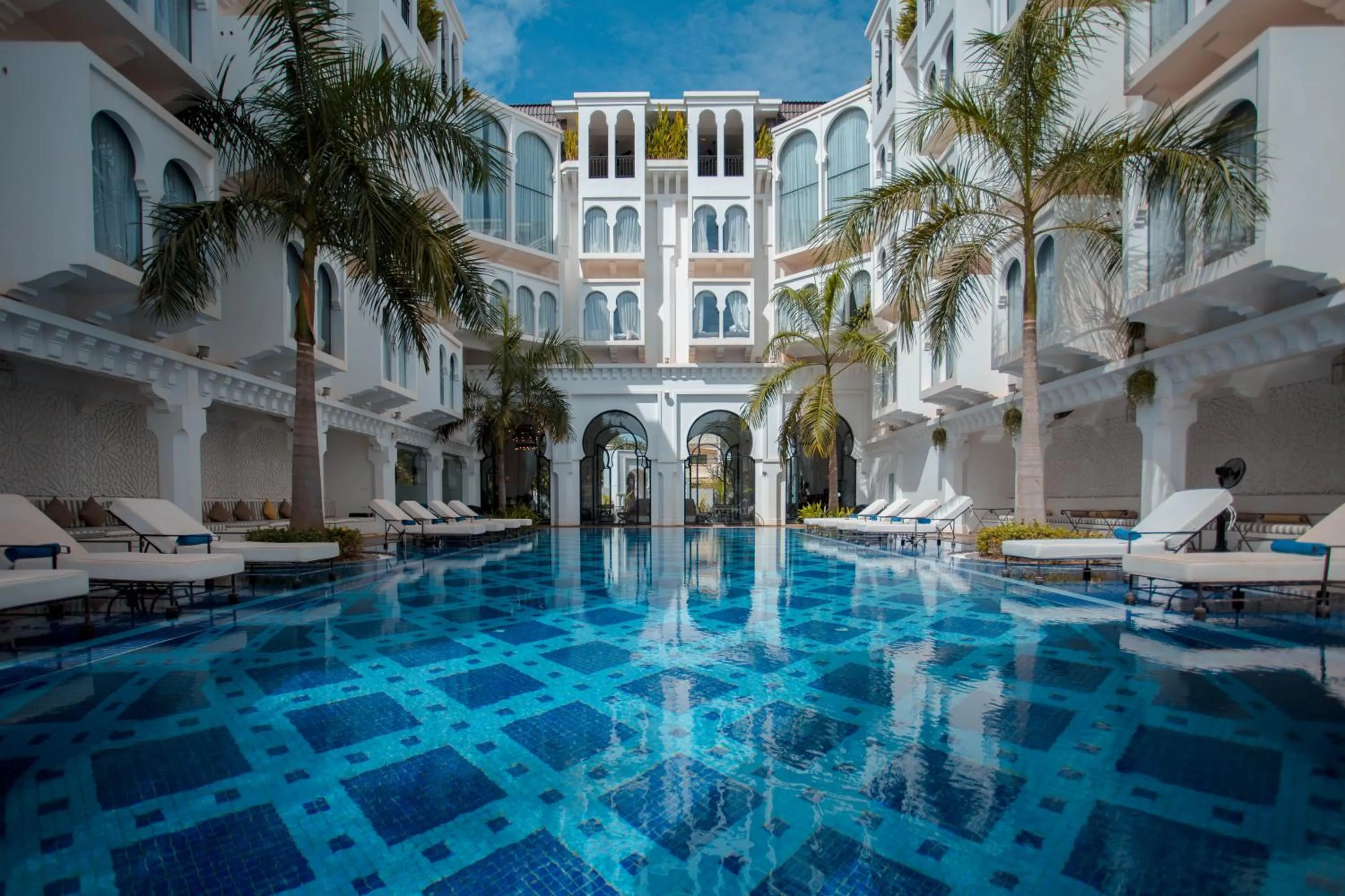 Pool view in Sarai and Wander Resort