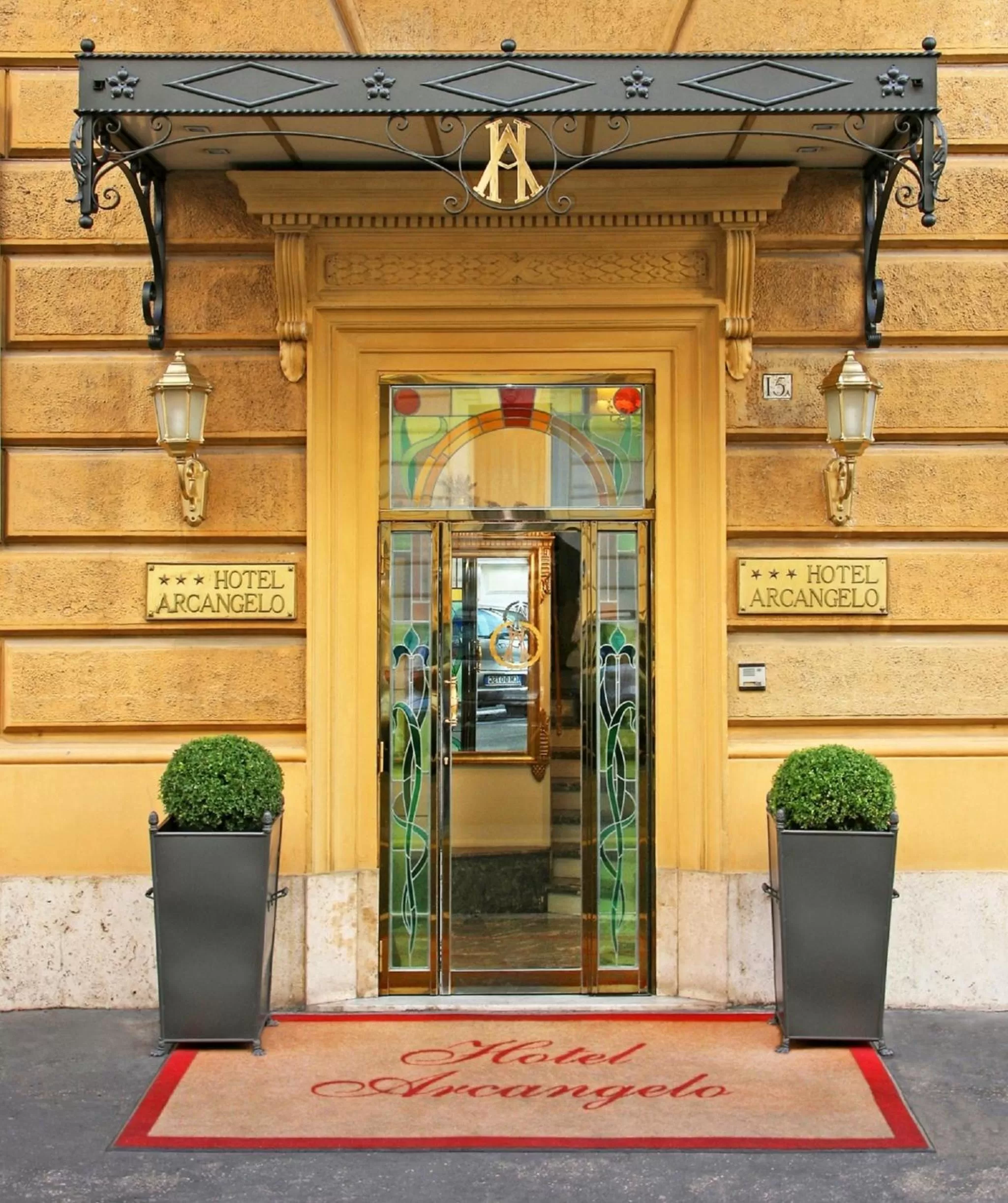 Facade/entrance in Hotel Arcangelo