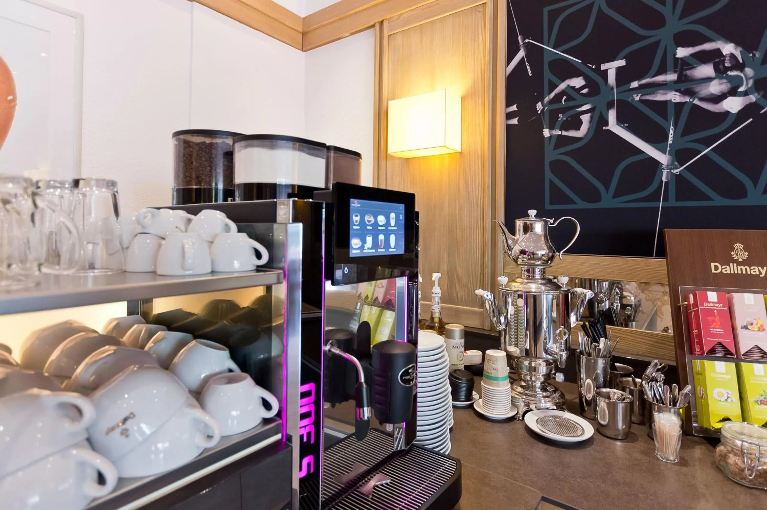 Decorative detail in Arthotel Ana im Olympiapark