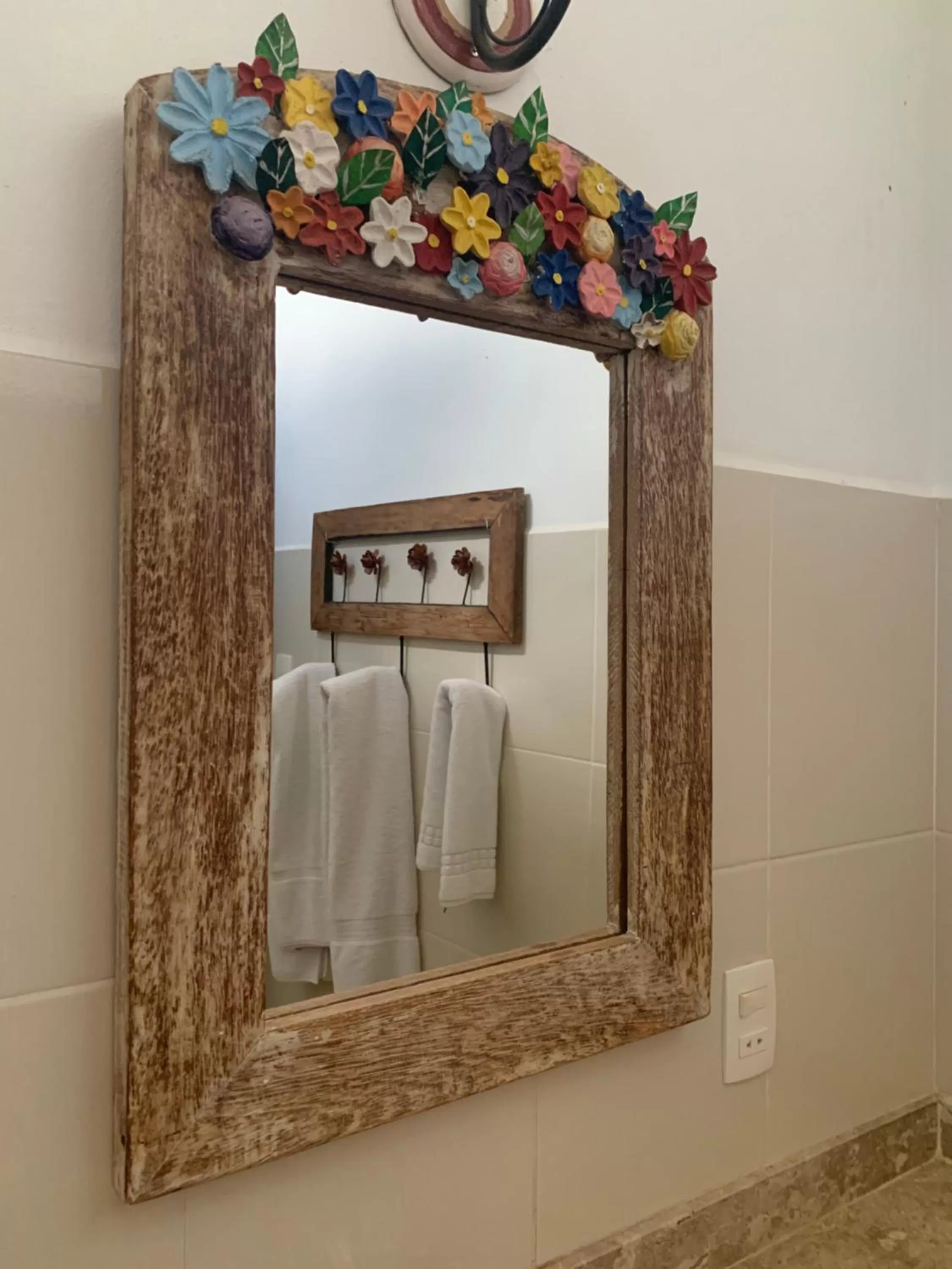 Bathroom in Pousada Villa Real