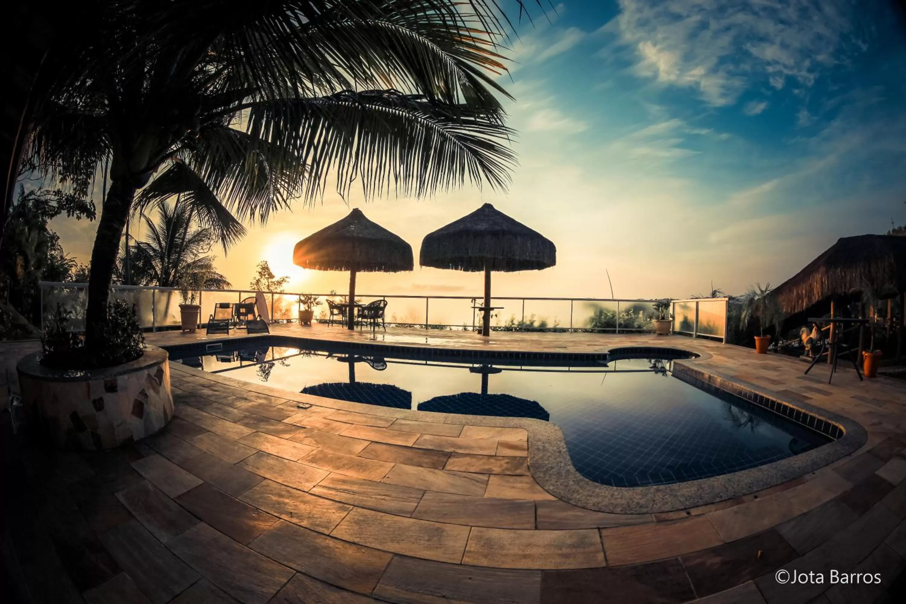 Swimming pool in Pousada Recanto de Paraty