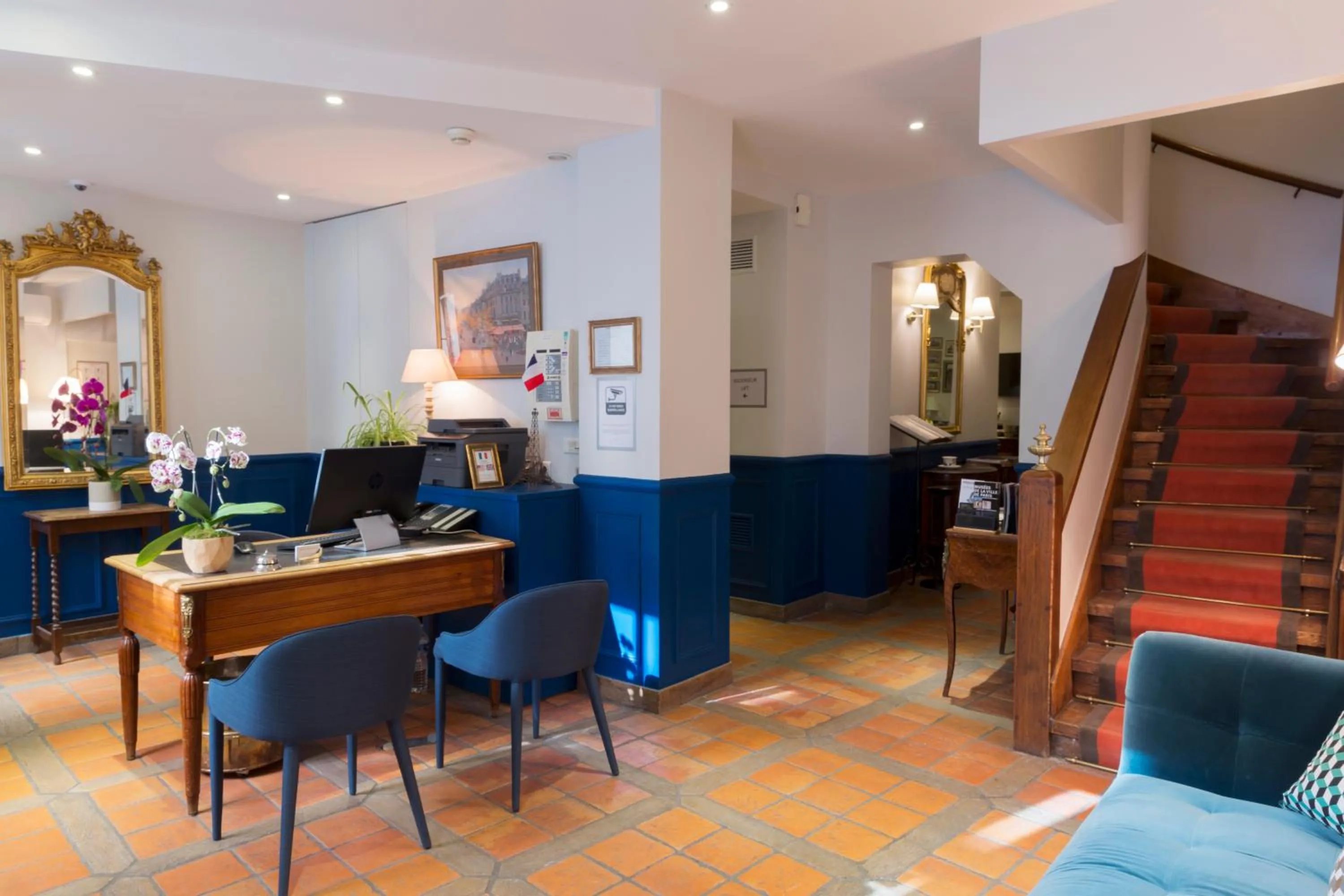 Lobby or reception in Hotel Mogador