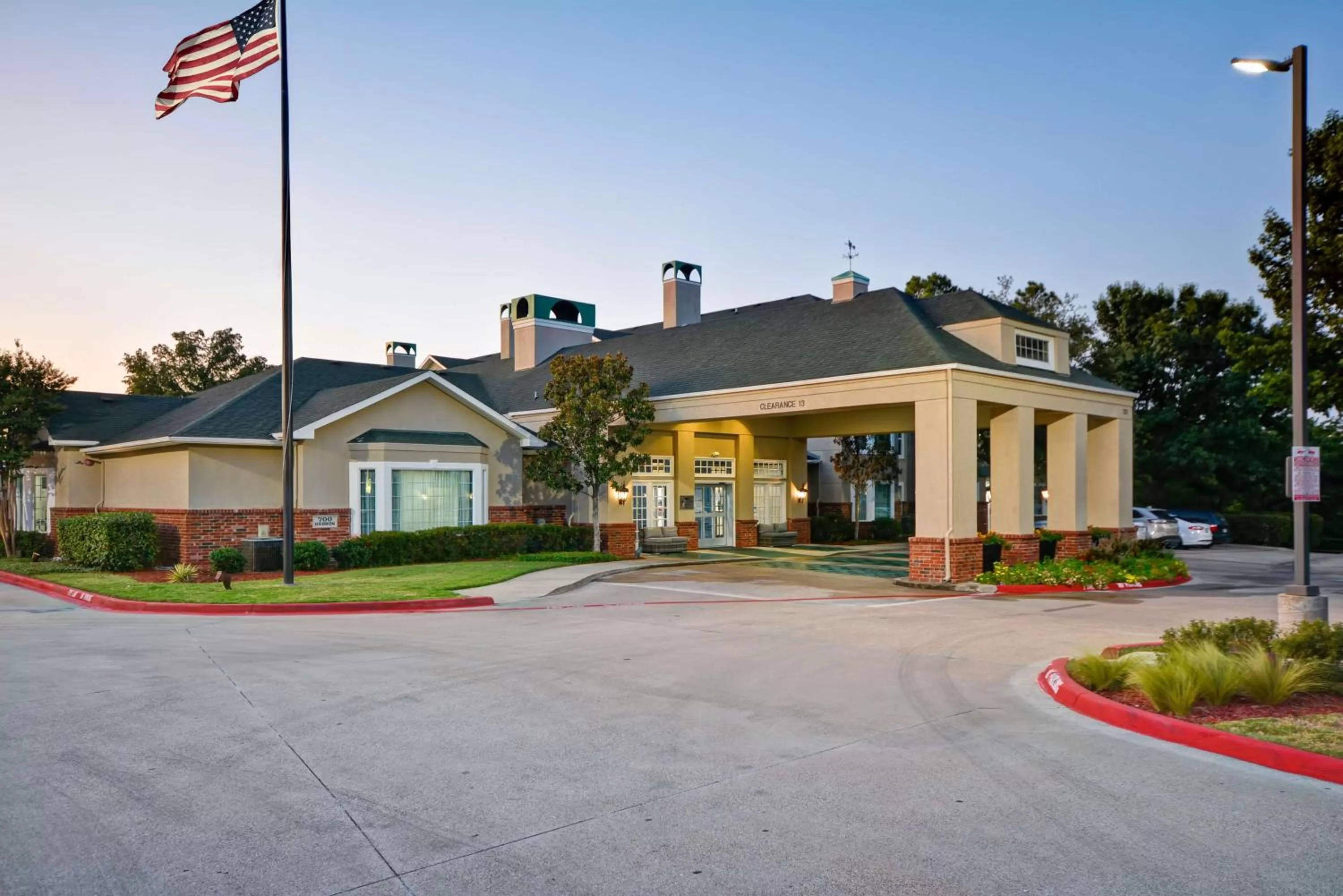 Property building in Homewood Suites by Hilton Dallas-Lewisville