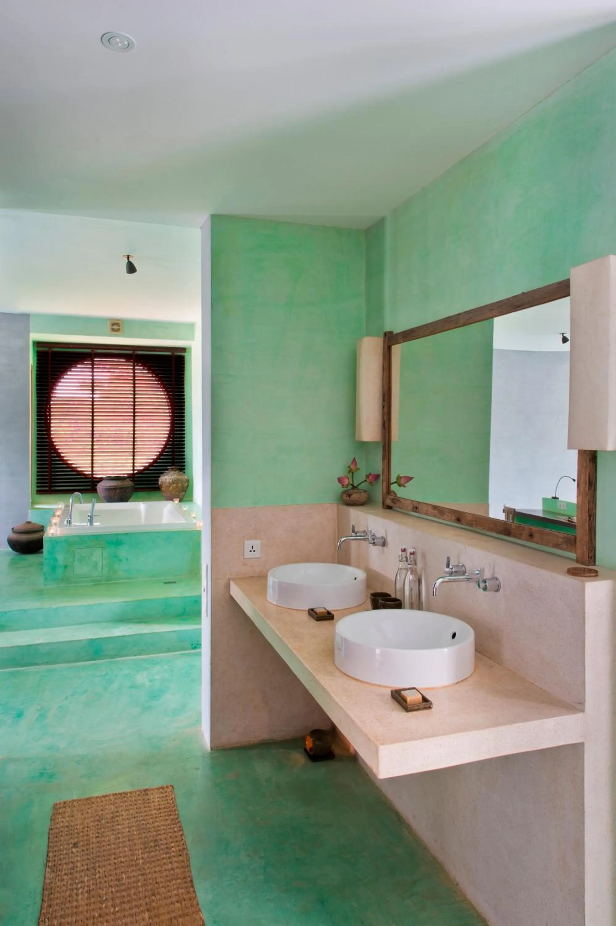 Bath in Knai Bang Chatt Resort