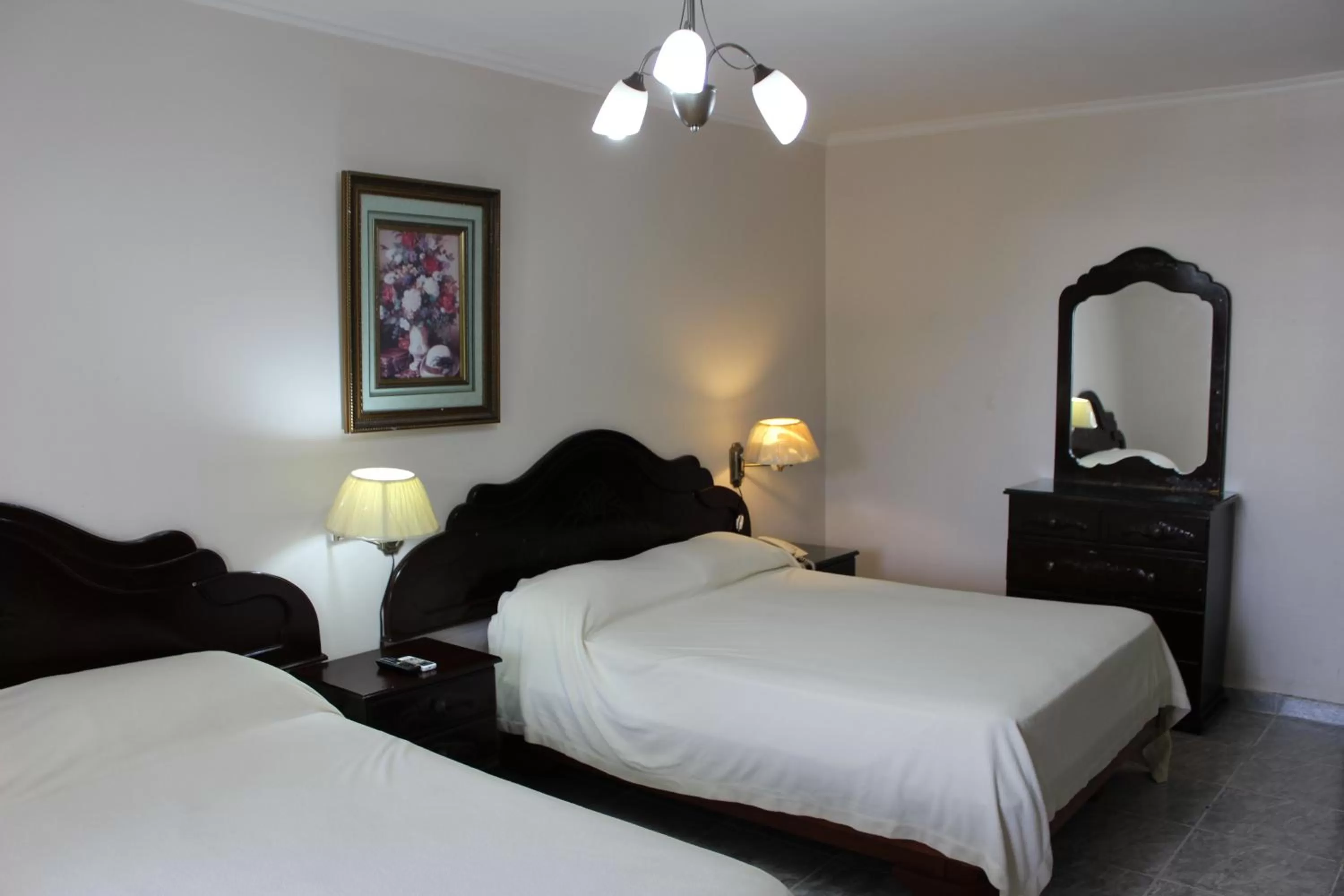 Bed in Hotel Parador