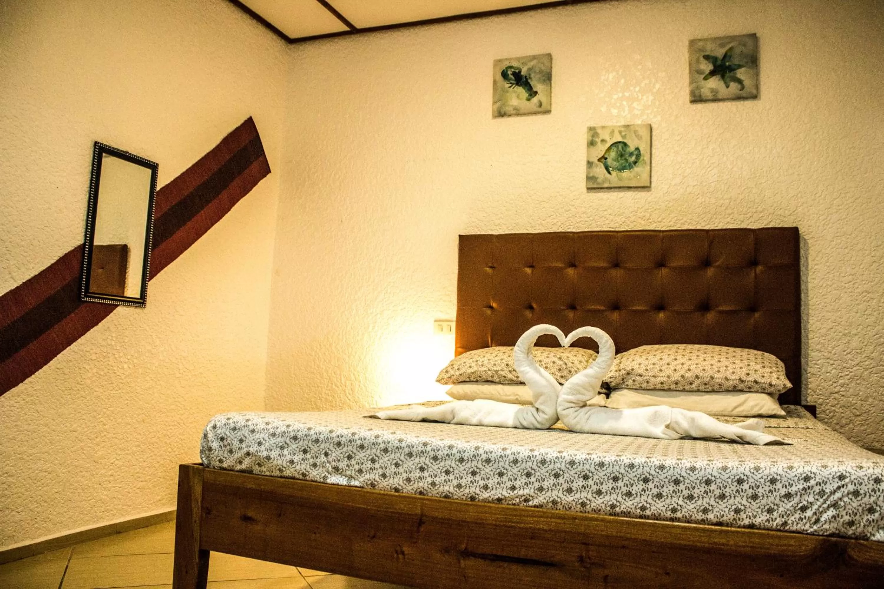 Bed in Jugalis Hotel and Restaurant