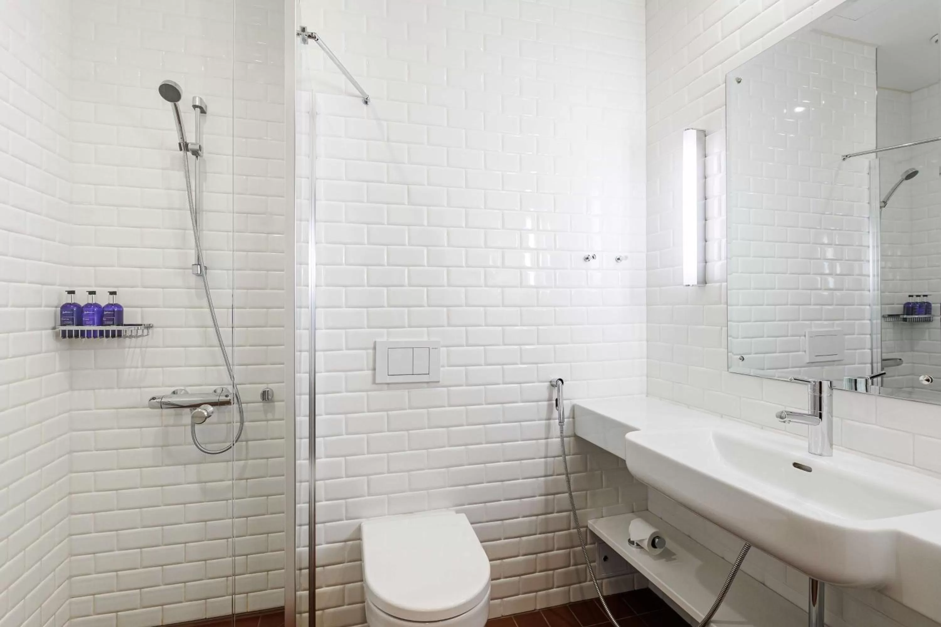 Toilet in Radisson Blu Aleksanteri Hotel, Helsinki