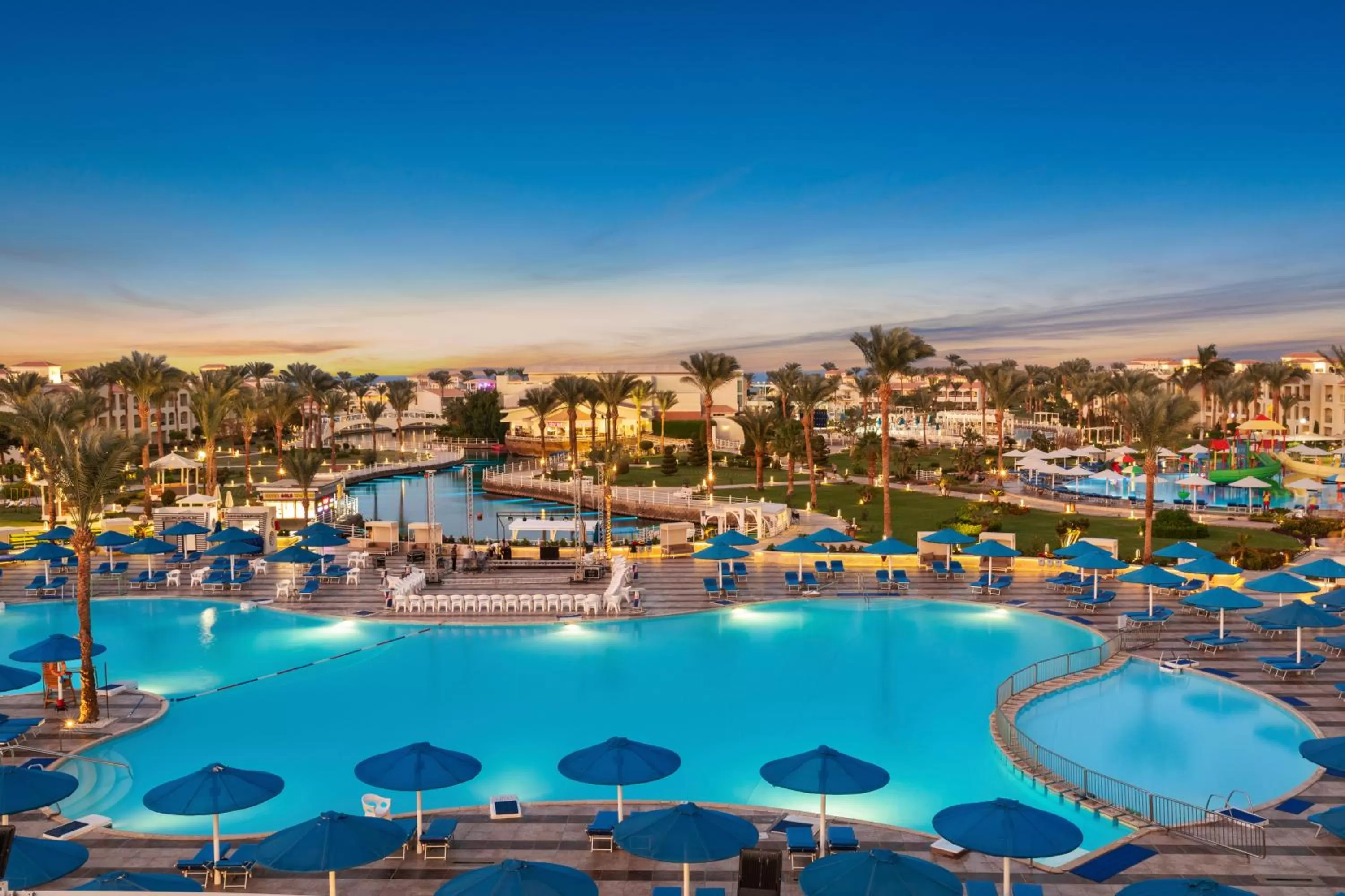 Swimming pool in Pickalbatros Dana Beach Resort - Aqua Park