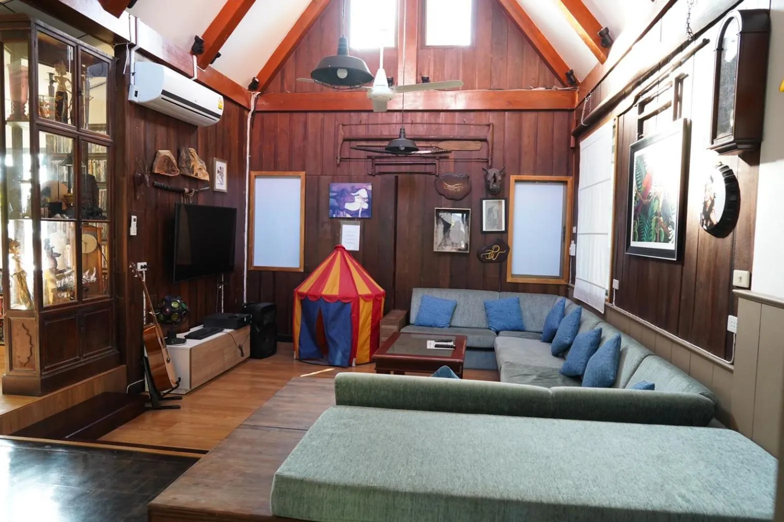 Living room in Villa Panalai