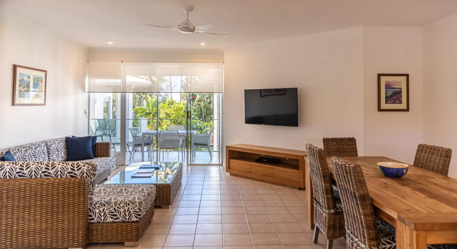 Living room in Beaches Holiday Apartments - Official Onsite Reception & Check In