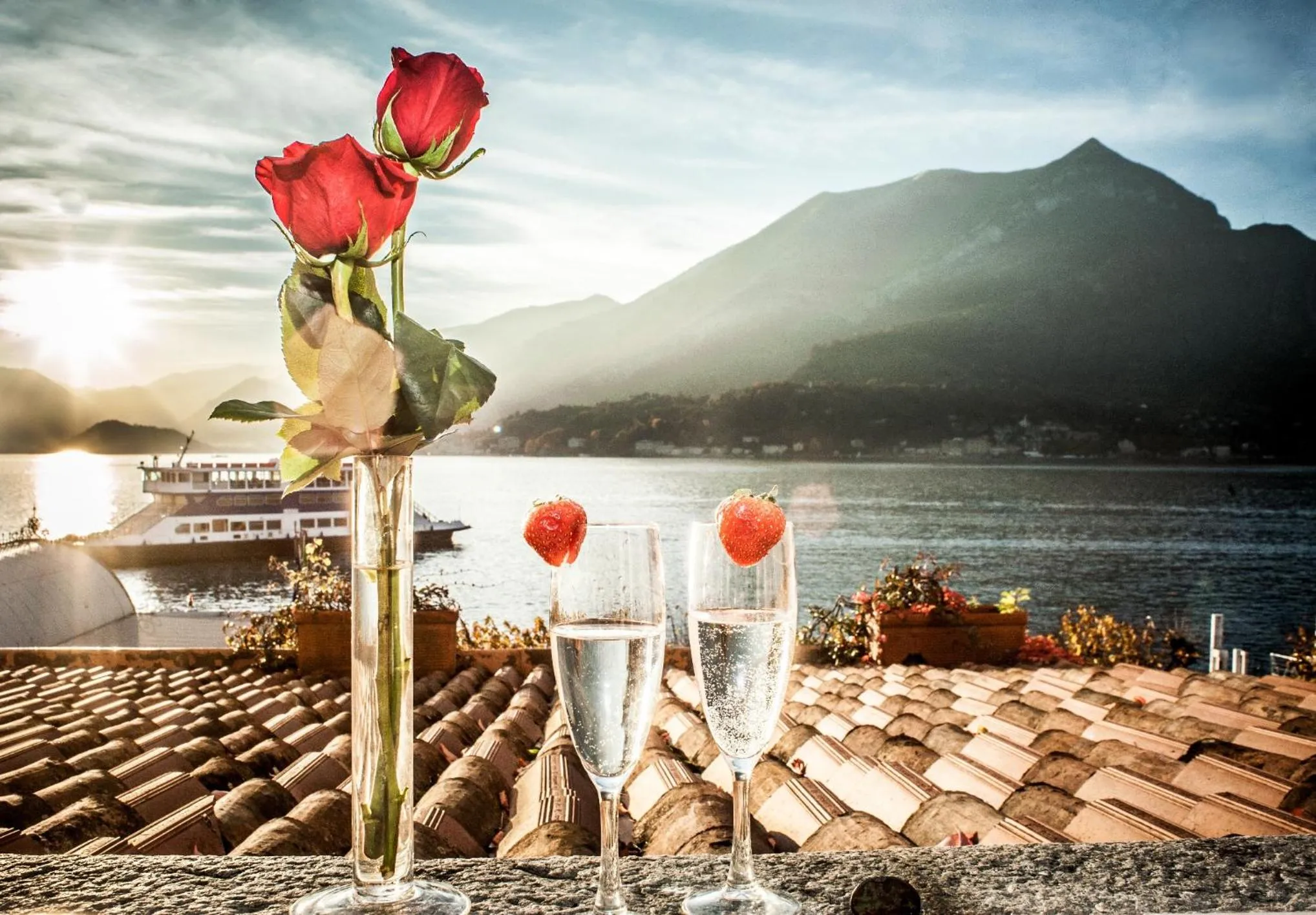 Balcony/Terrace in Hotel Du Lac & SPA