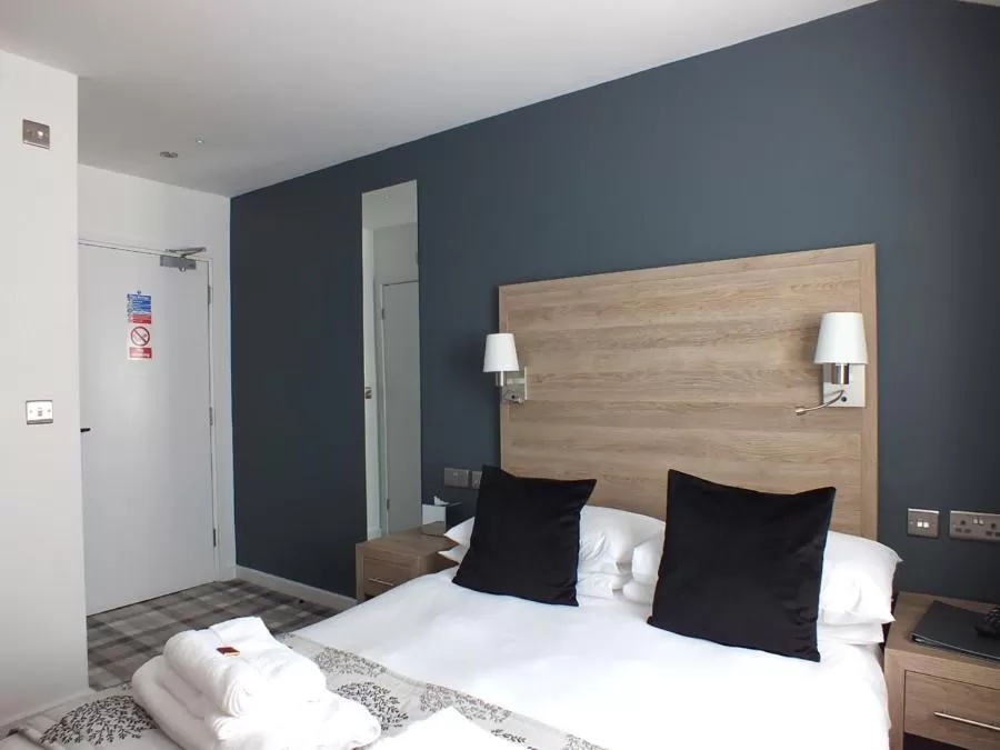 Bed in The Piebald Inn