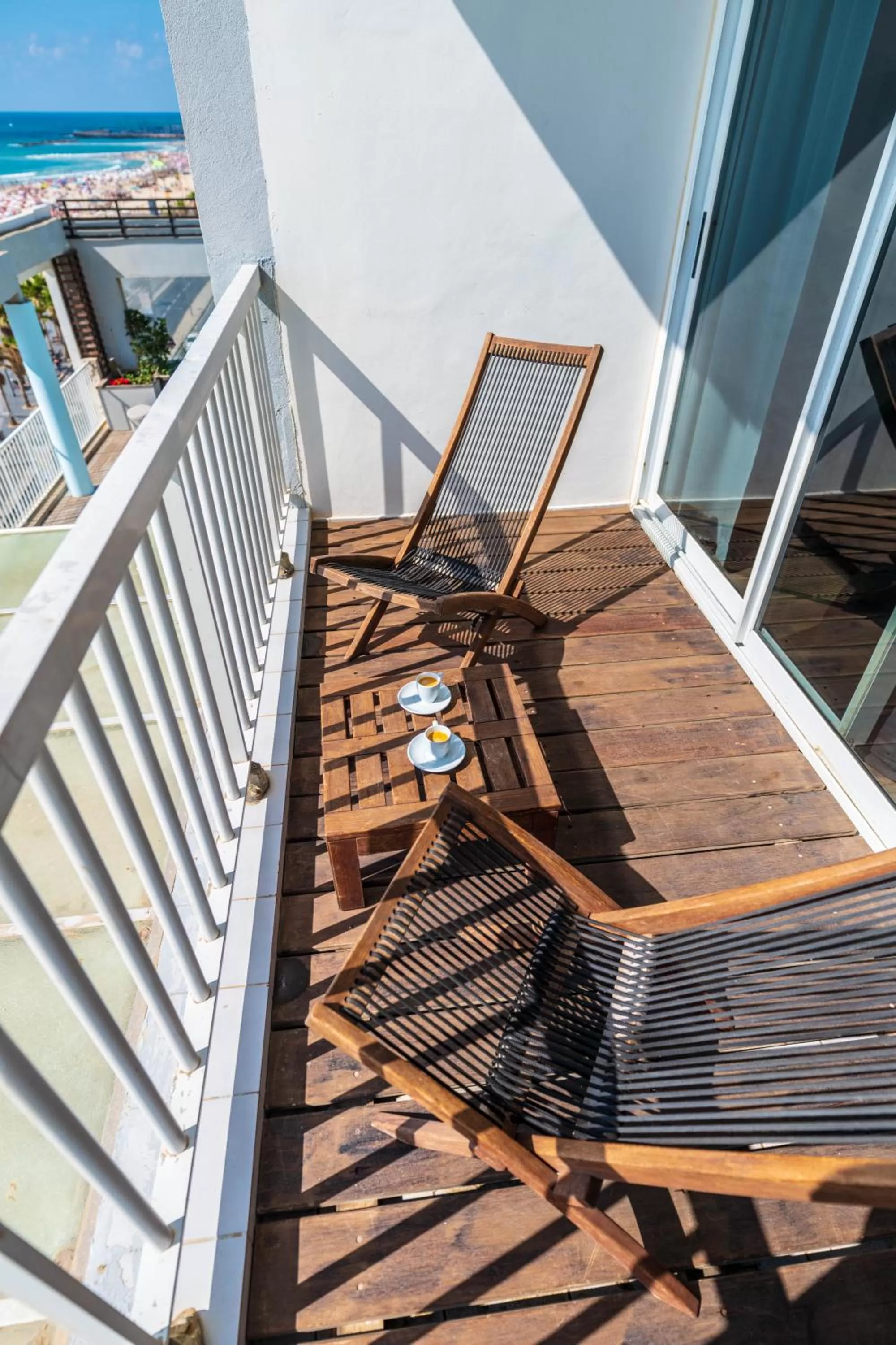 Balcony/Terrace in Sea view apartment suite