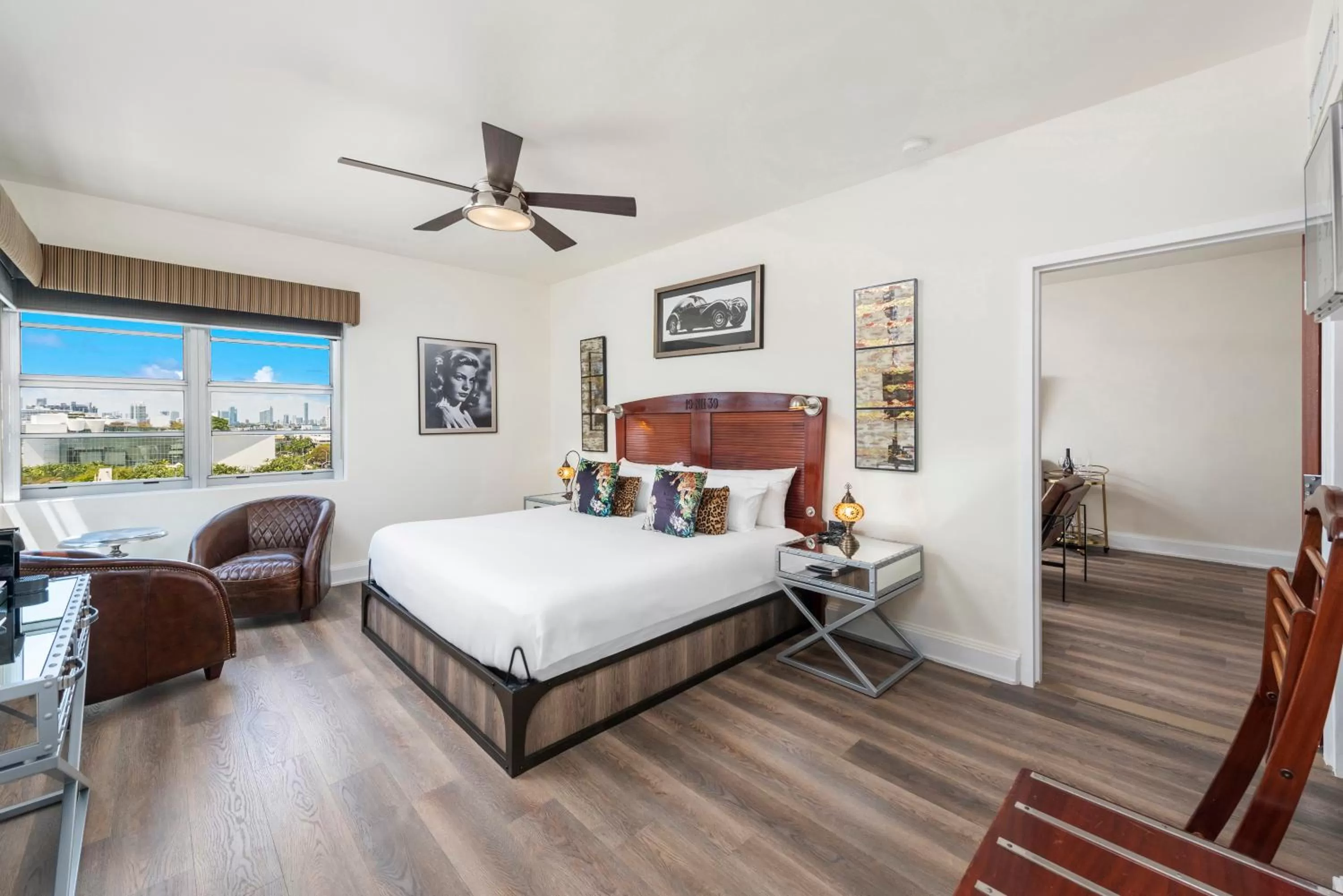 Bedroom, Bed in National Hotel, An Adult Only Oceanfront Resort