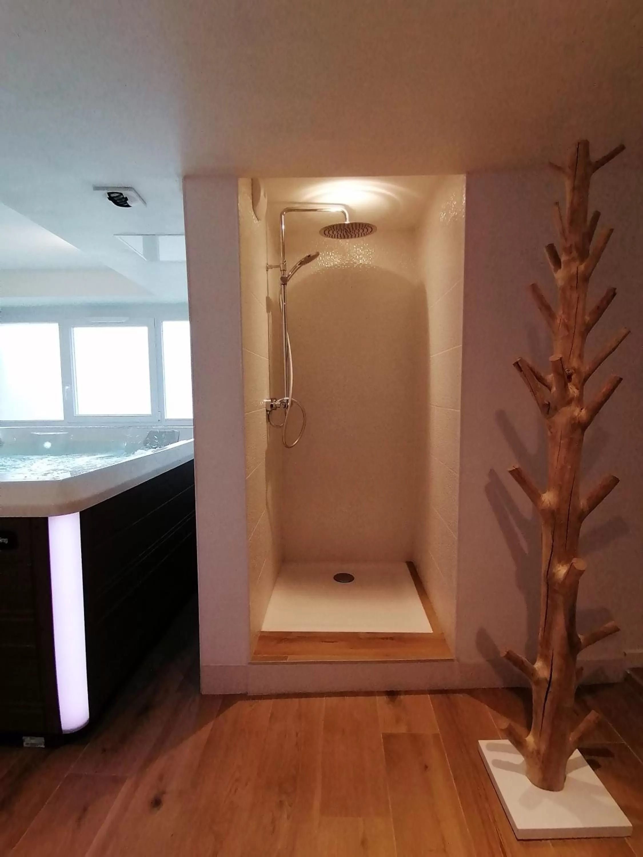 Bathroom in La bulle d'Etel, chambres & spa