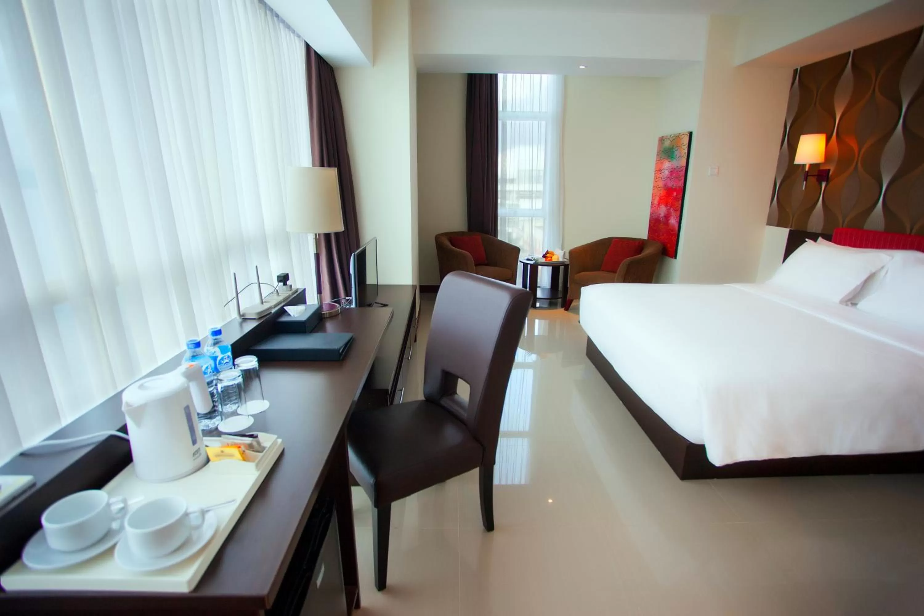 Bed in Best Western The Lagoon Hotel