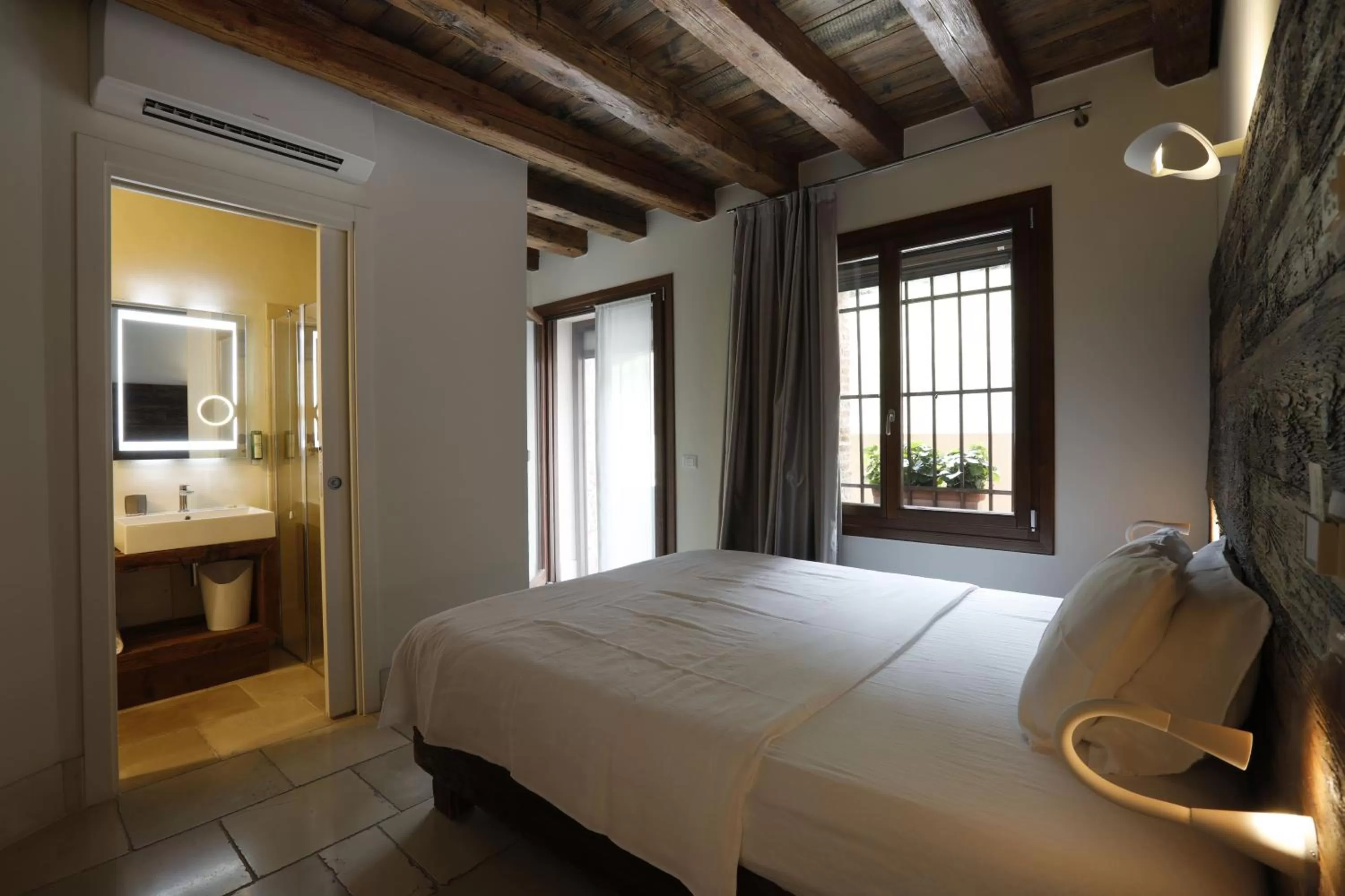 Bed in Hotel Antica Abbazia