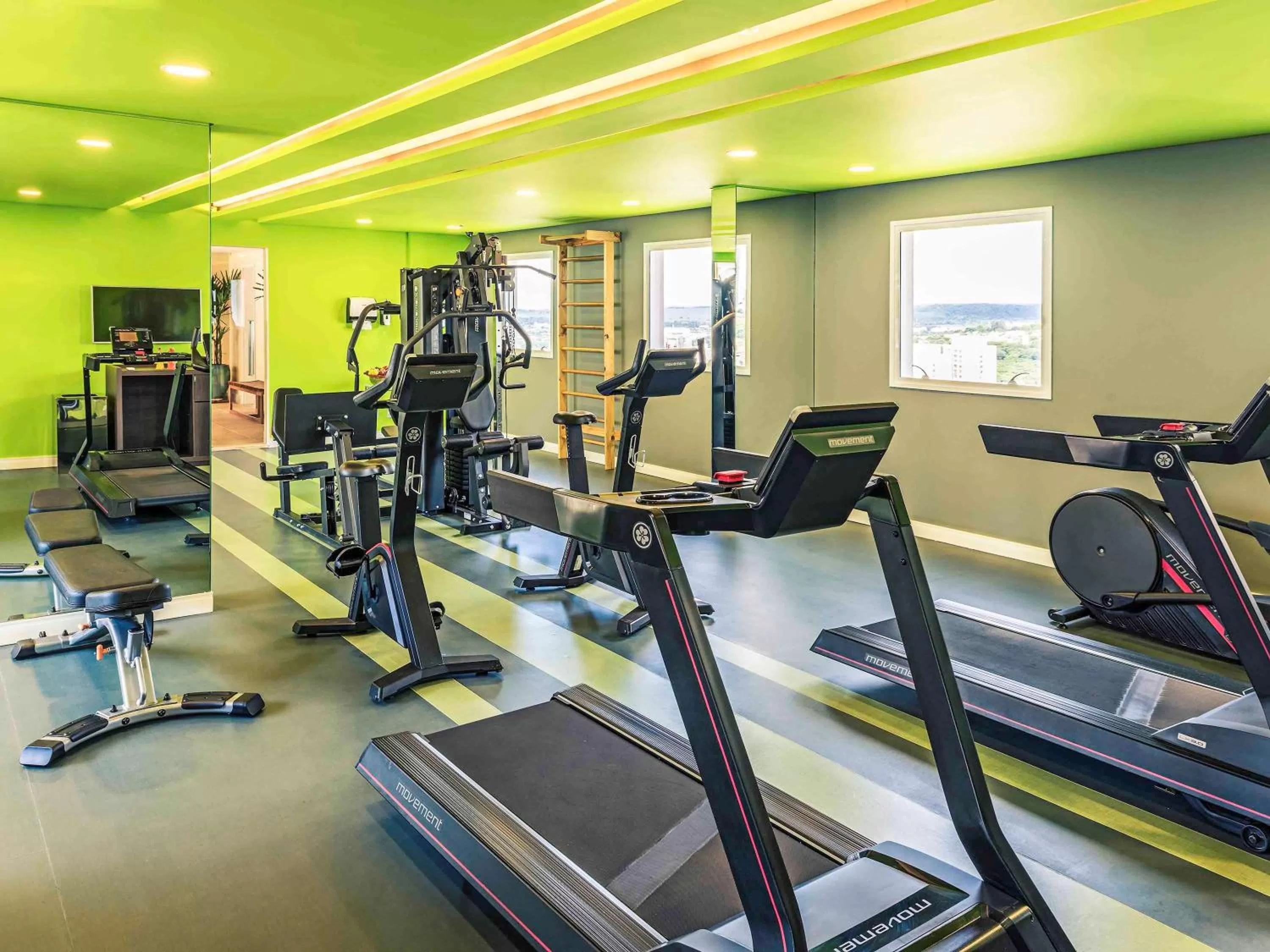 Fitness centre/facilities in Mercure Ribeirão Preto