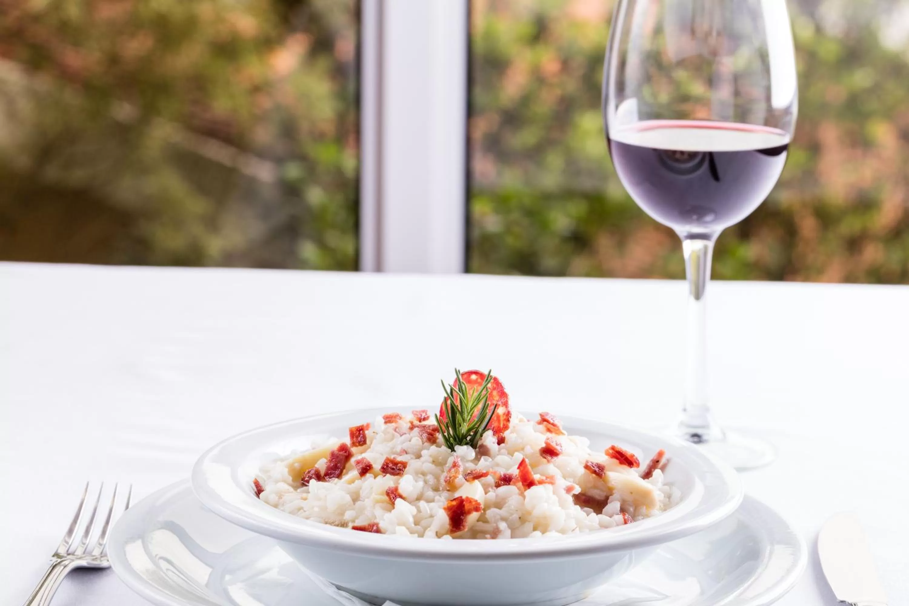 Lunch in Hotel Villa Michelon