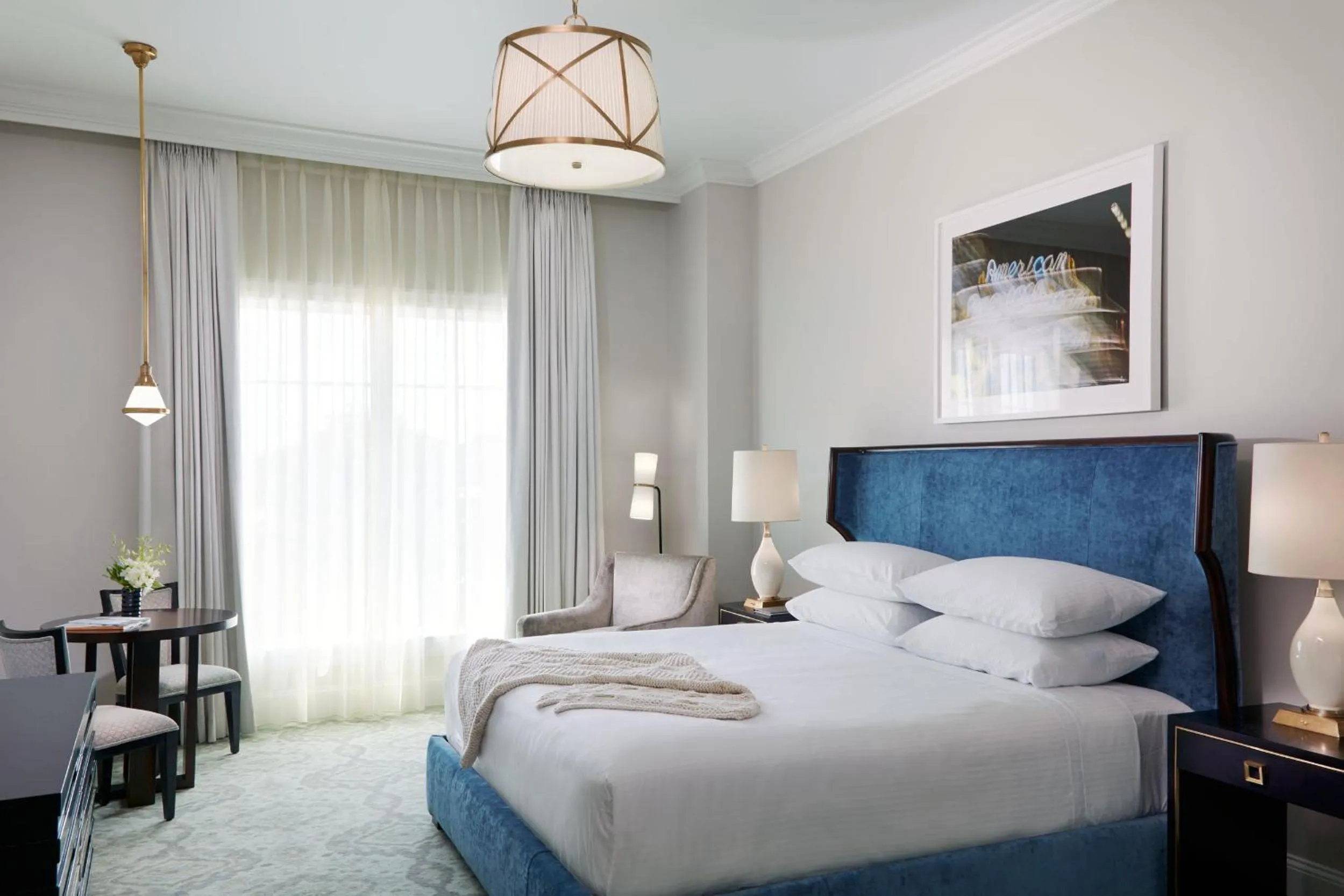 Decorative detail, Bed in The Spectator Hotel