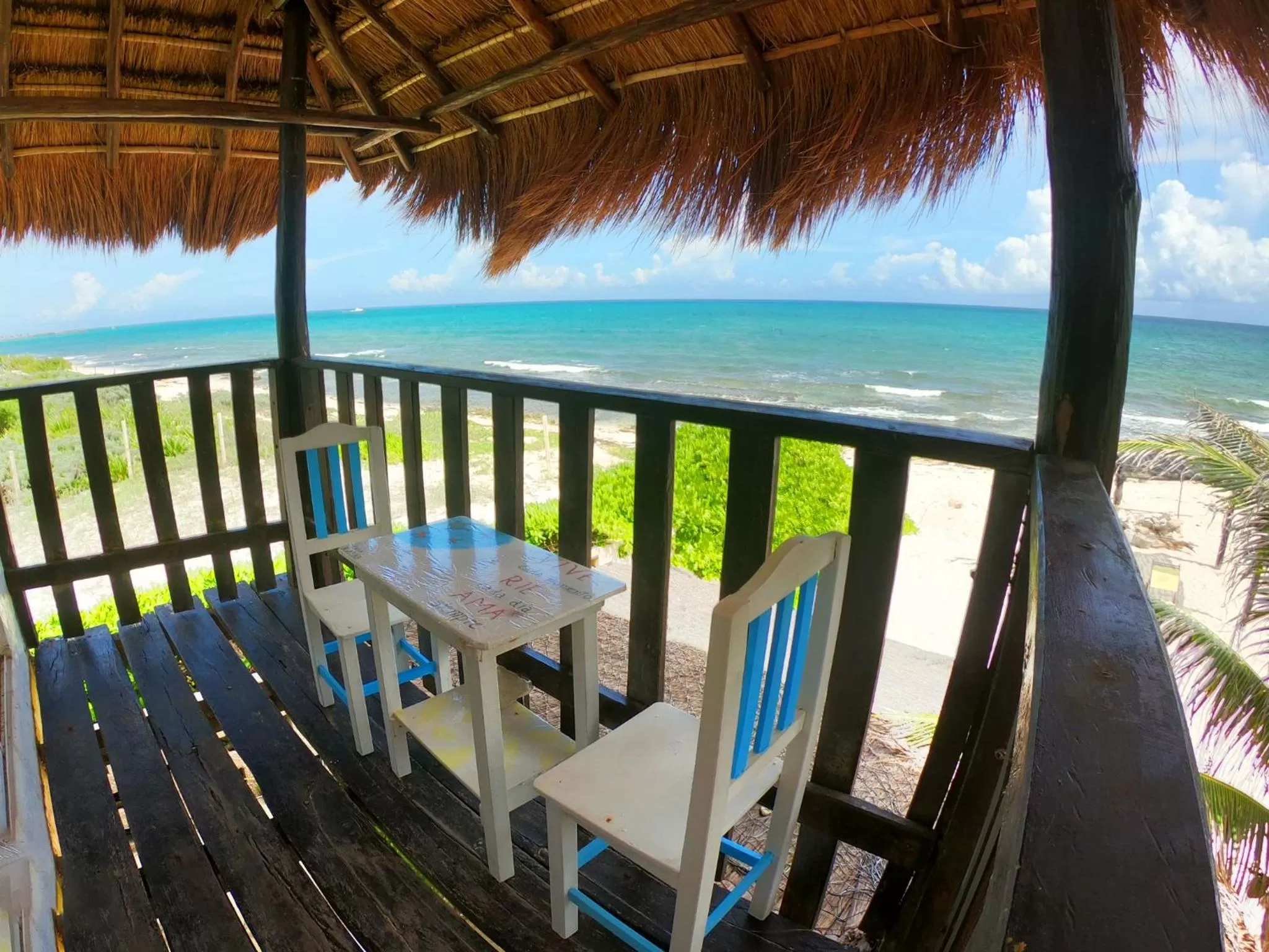 Balcony/Terrace in Casa Kayab